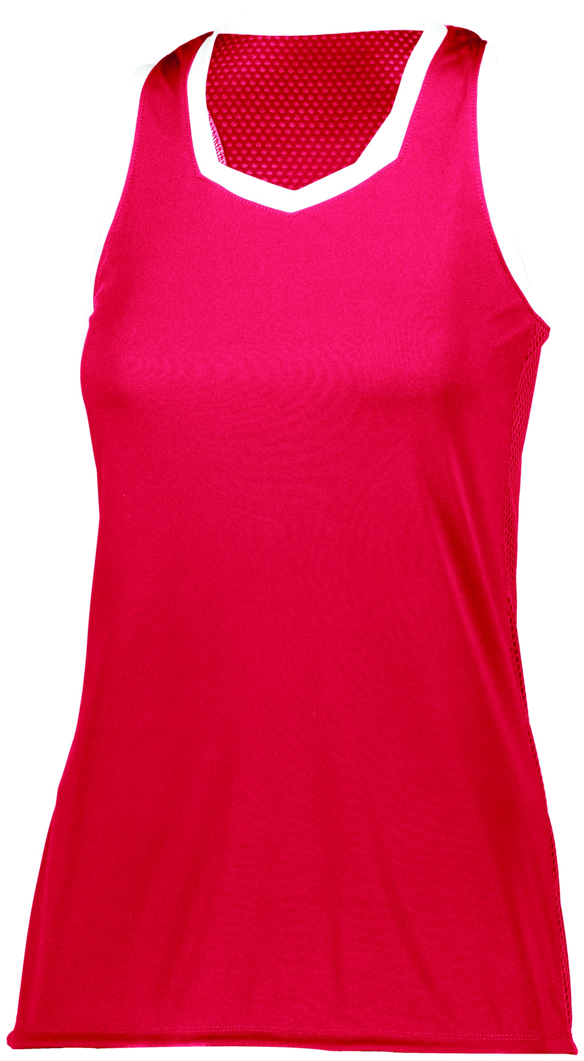 1678 Augusta Sportswear Womens Crosse Jersey - Back Image
