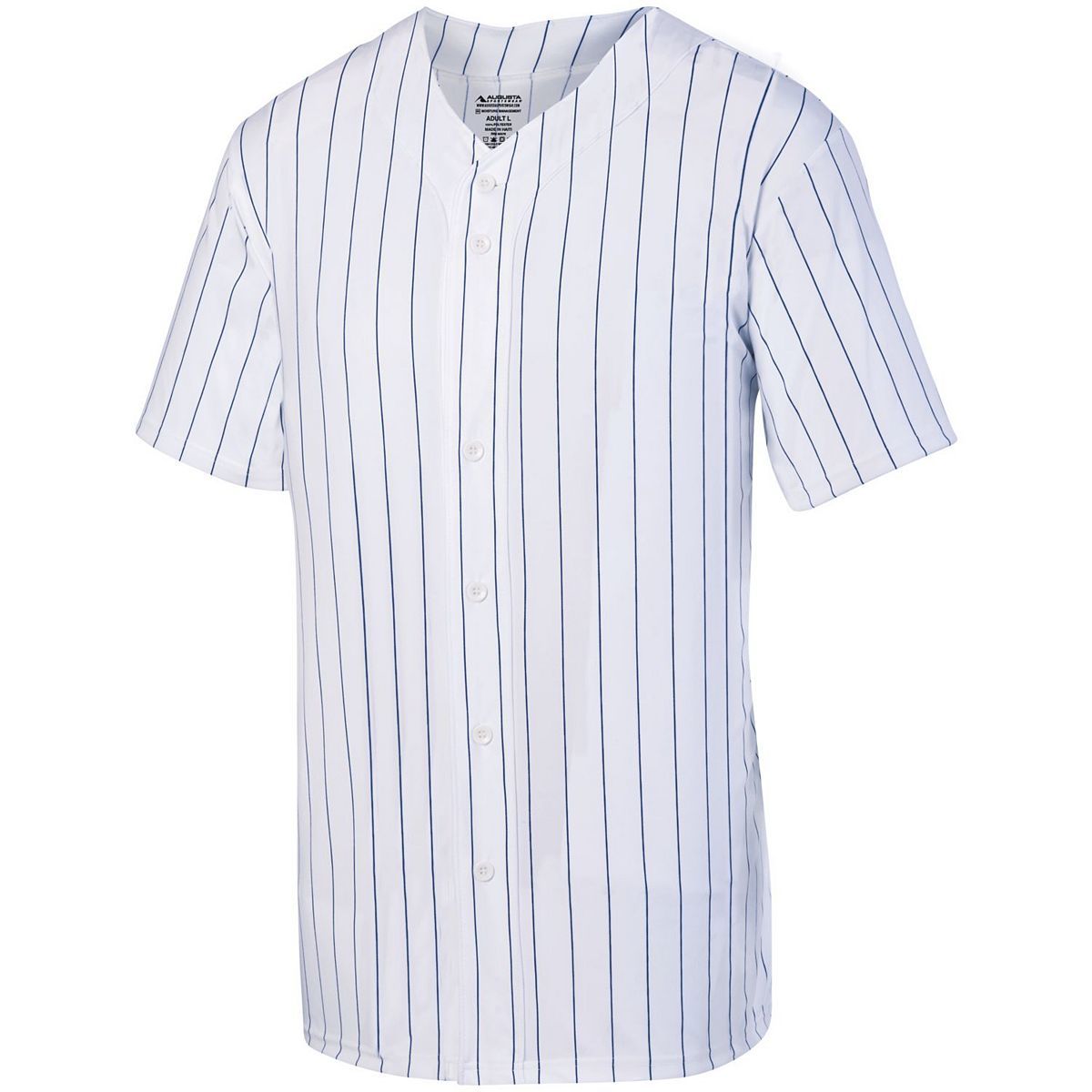 1685 Augusta Sportswear Pinstripe Full-Button Jersey 1685 Augusta Sportswear Pinstripe Full-Button Jersey