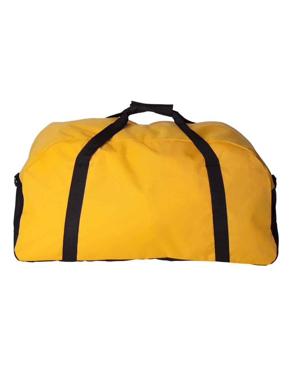 1703 Augusta Sportswear LARGE RIPSTOP DUFFEL BAG - Back Image
