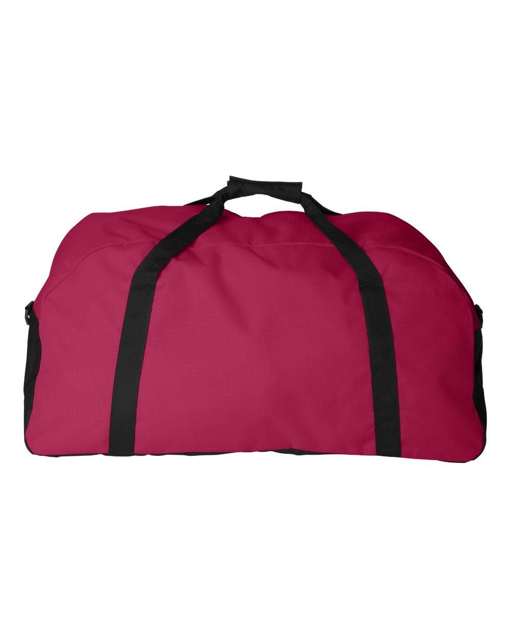 1703 Augusta Sportswear LARGE RIPSTOP DUFFEL BAG - Back Image