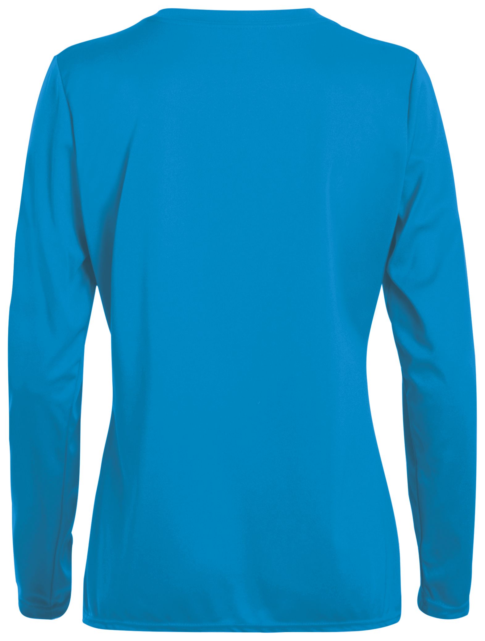 1788 Augusta Sportswear Womens Long Sleeve Wicking T-Shirt - Back Image