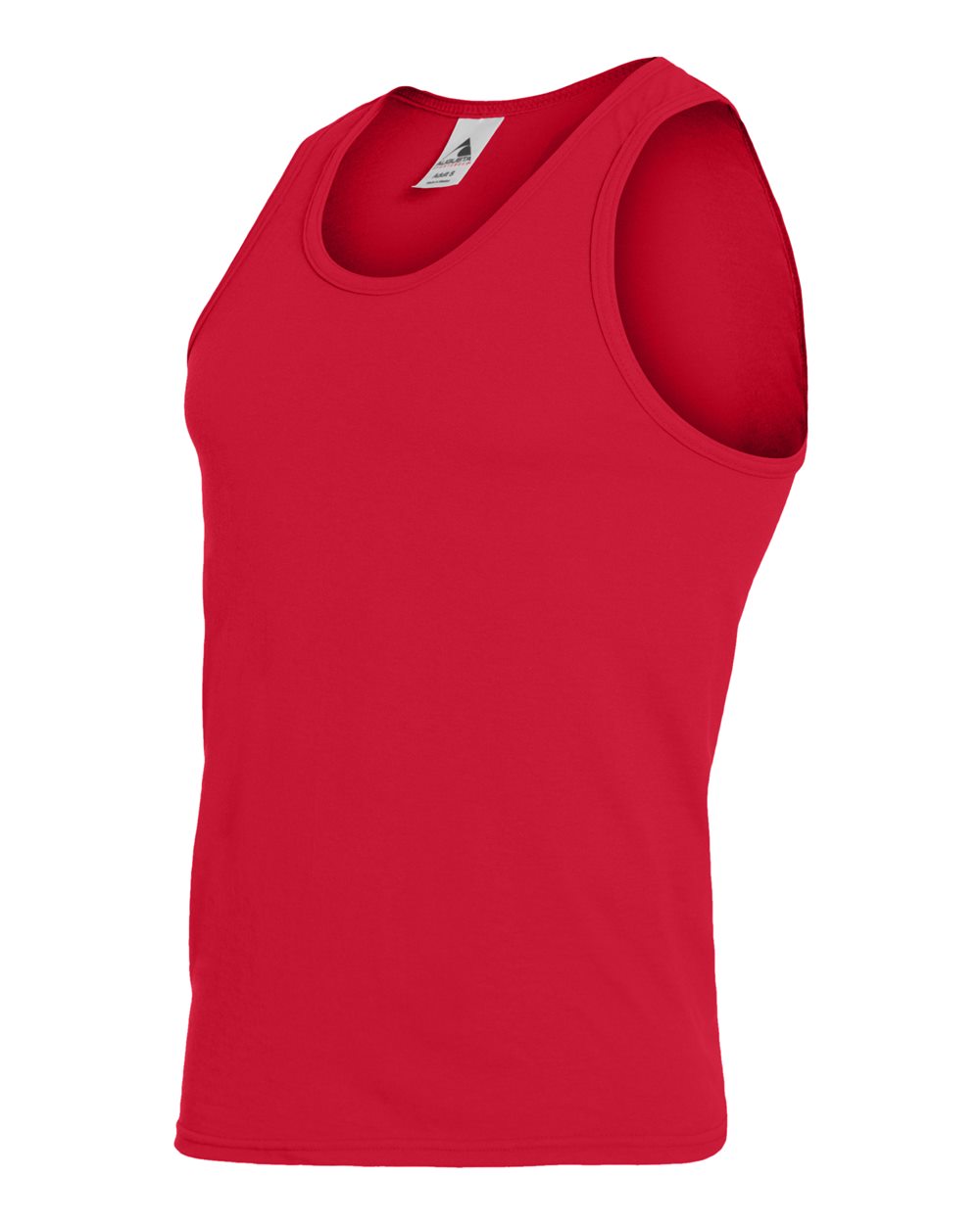 181 Augusta Sportswear YOUTH POLY/COTTON ATHLETIC TANK - Siide Image