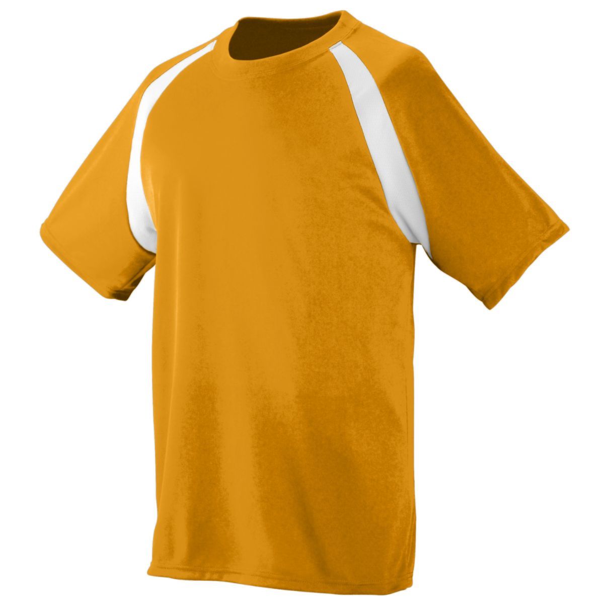 219 Augusta Sportswear YOUTH WICKING COLOR BLOCK JERSEY - Siide Image