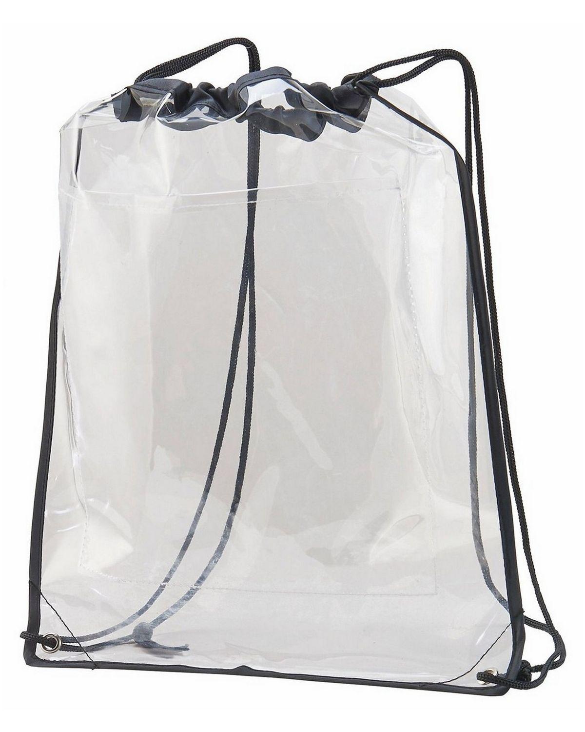 2200 Augusta Sportswear CLEAR CINCH SACK Zoom Image