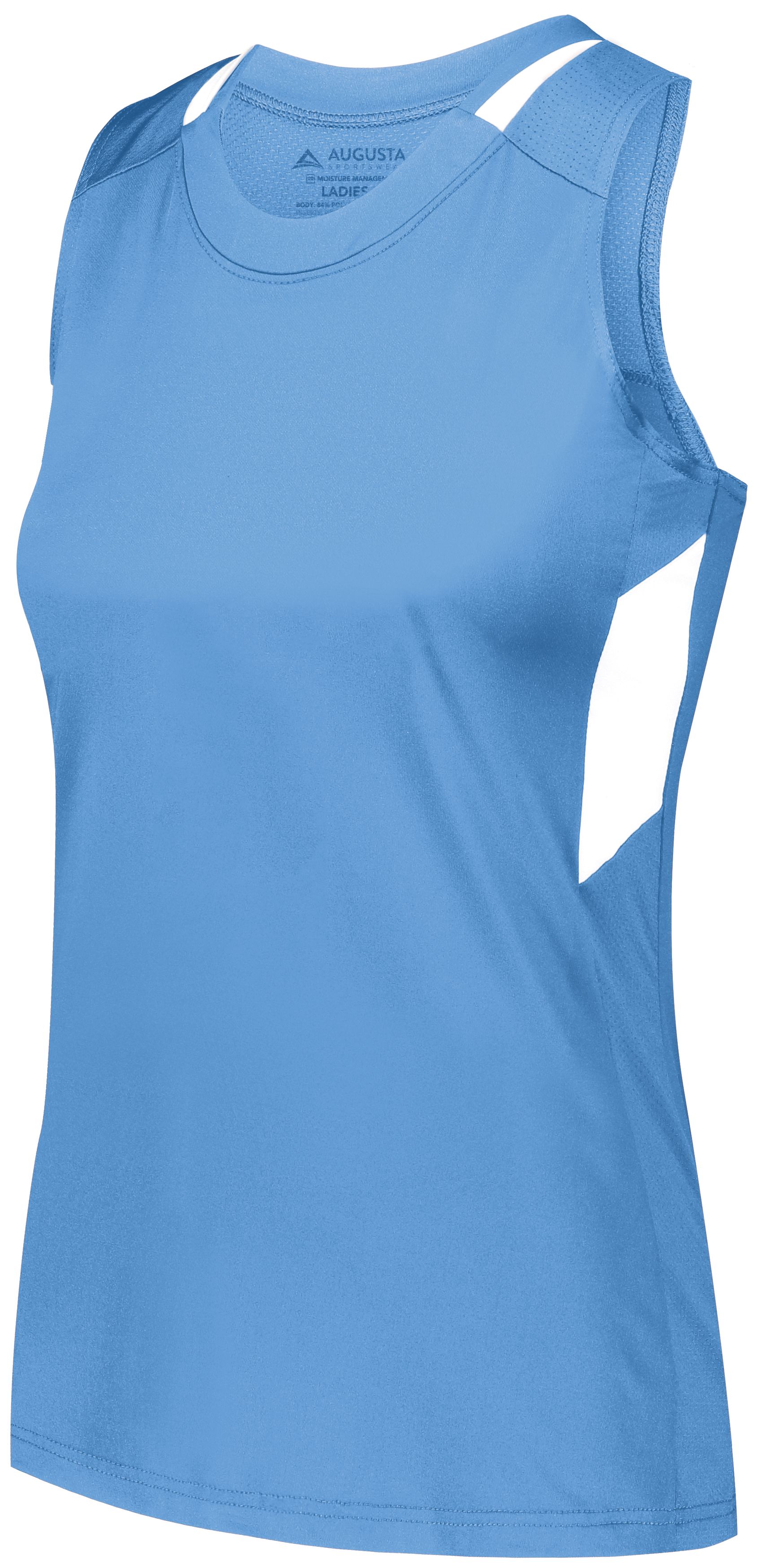 2436 Augusta Sportswear Womens Crossover Tank Top - Back Image