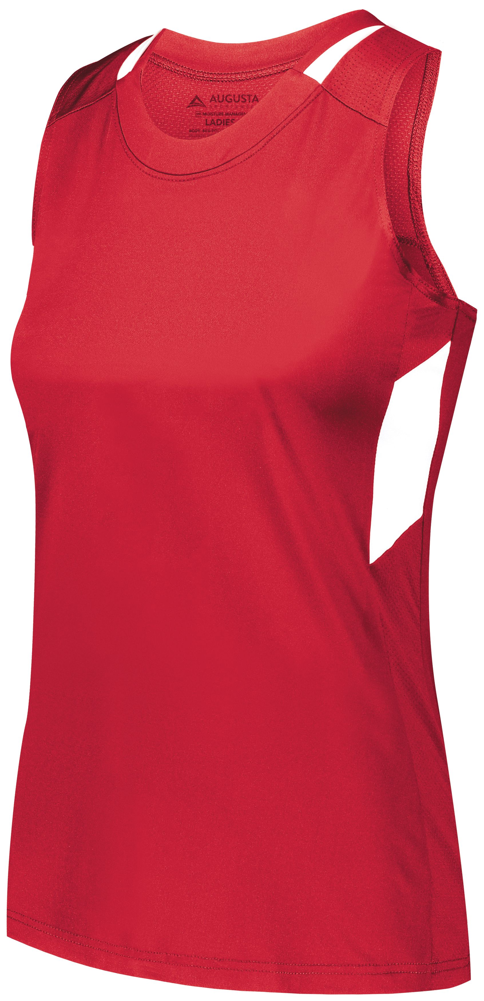 2436 Augusta Sportswear Womens Crossover Tank Top Zoom Image