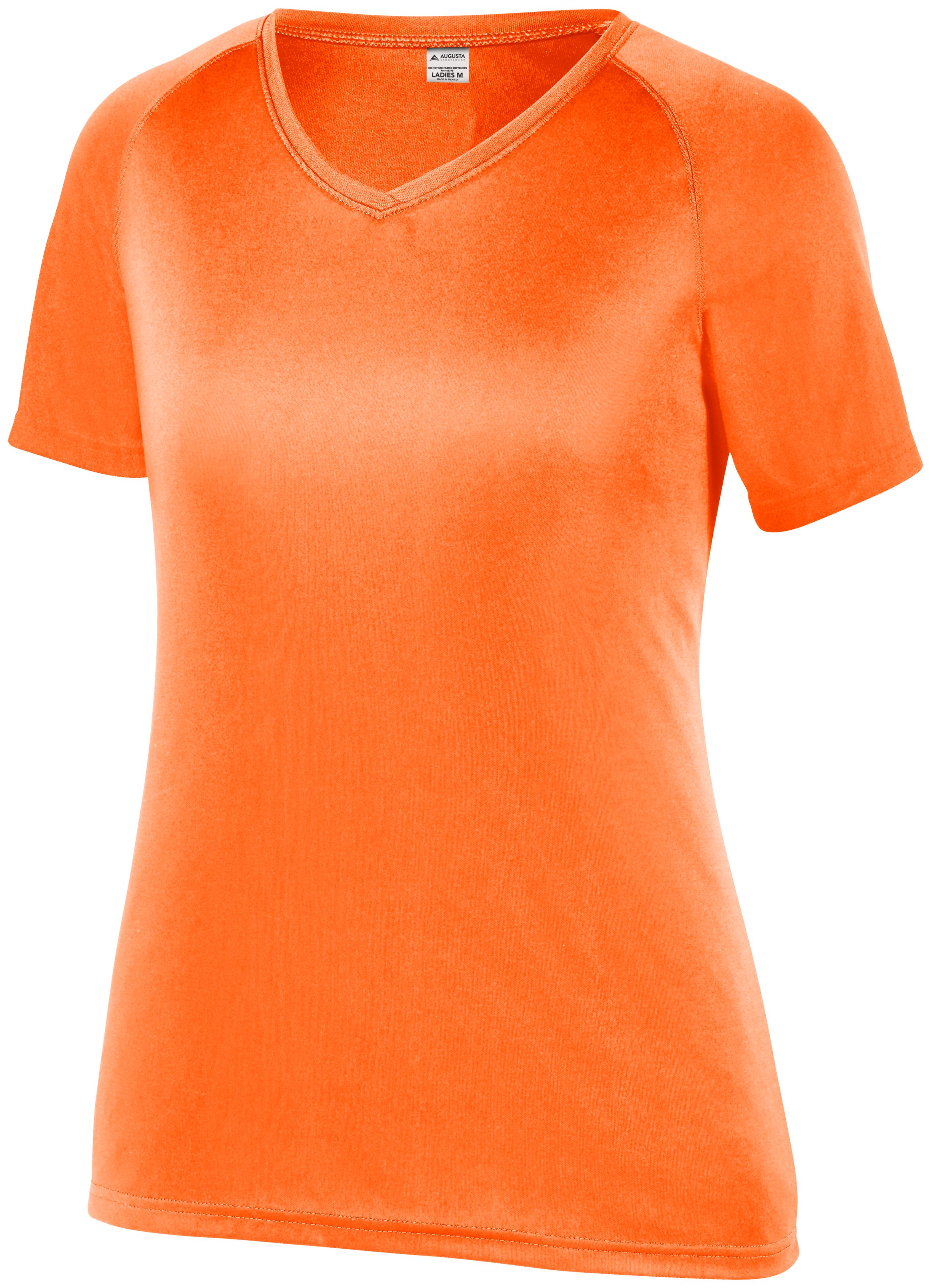 2793 Augusta Sportswear Girls Attain Wicking V-Neck T-Shirt 2793 Augusta Sportswear Girls Attain Wicking V-Neck T-Shirt - Back Image