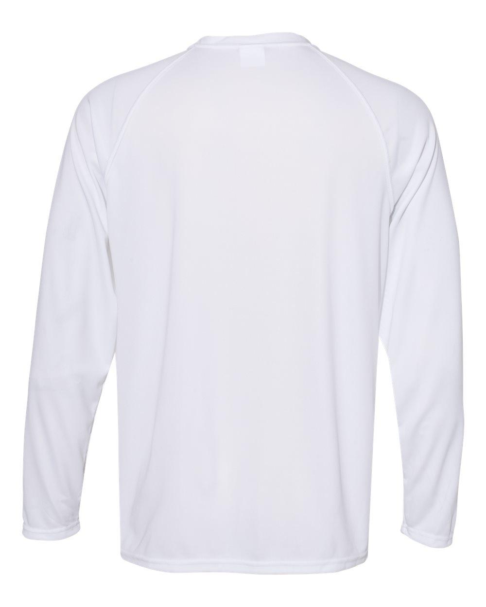 2795 Augusta Sportswear Attain Wicking Long Sleeve Tee 2795 Augusta Sportswear Attain Wicking Long Sleeve Tee - Back Image