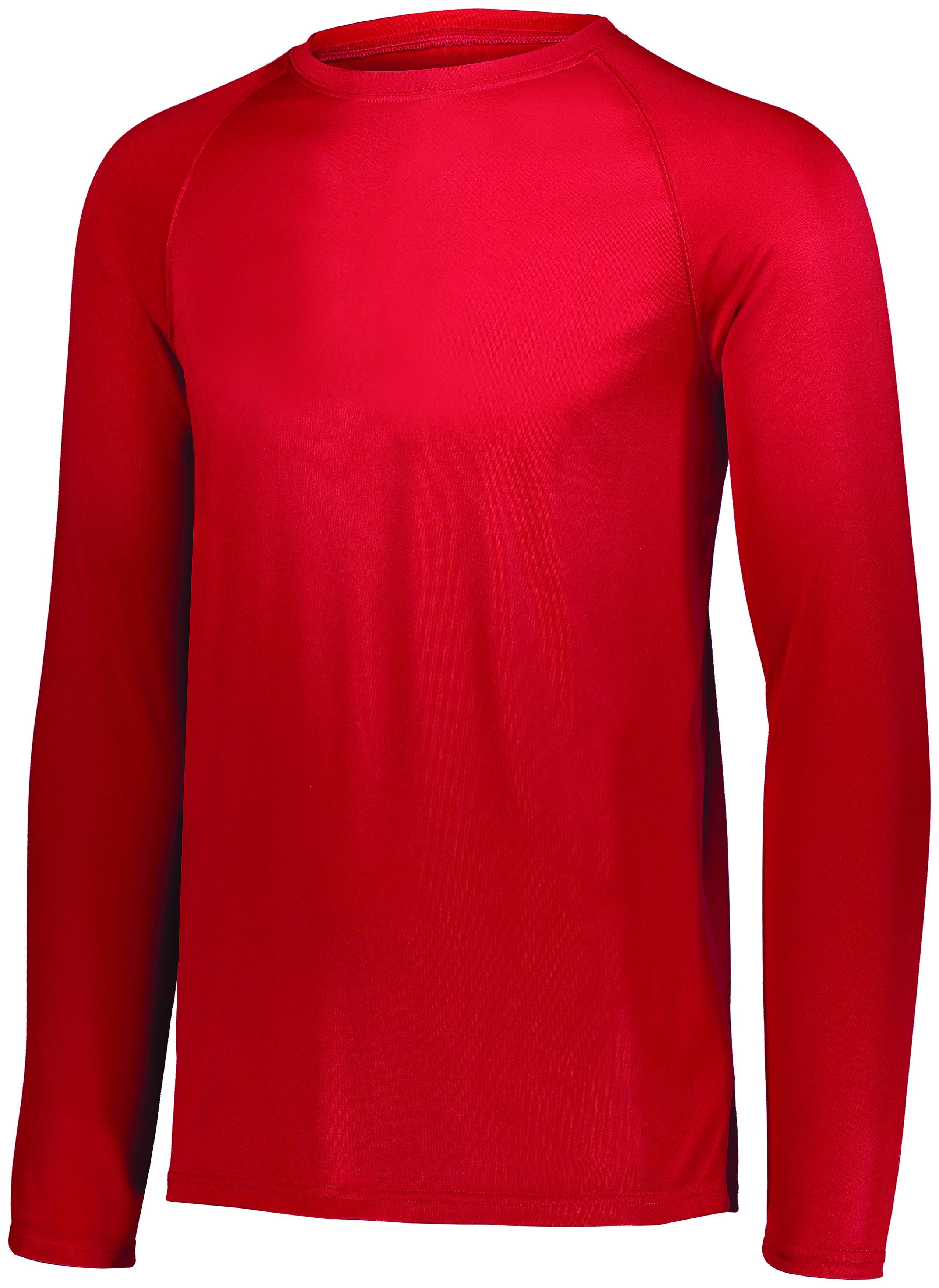 2796 Augusta Sportswear Youth Attain Wicking Long Sleeve Tee 2796 Augusta Sportswear Youth Attain Wicking Long Sleeve Tee - Siide Image
