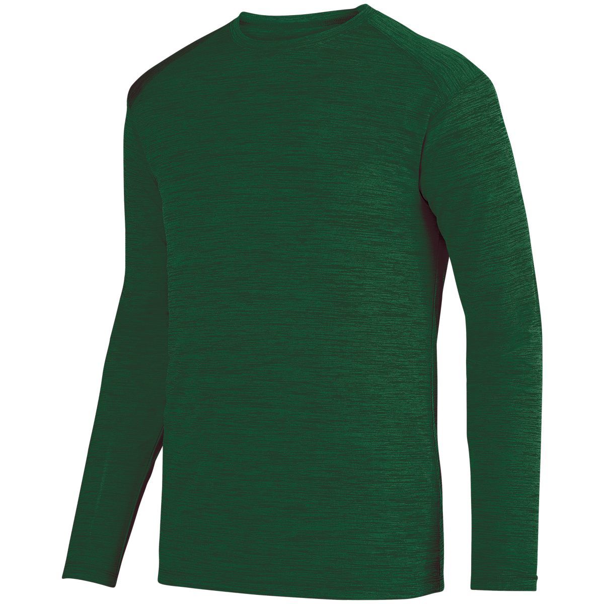 2903 Augusta Sportswear SHADOW TONAL HEATHER LONG SLEEVE TEE - Siide Image