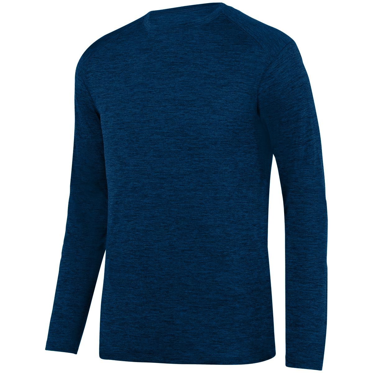 2953 Augusta Sportswear INTENSIFY BLACK HEATHER LONG SLEEVE TEE Zoom Image