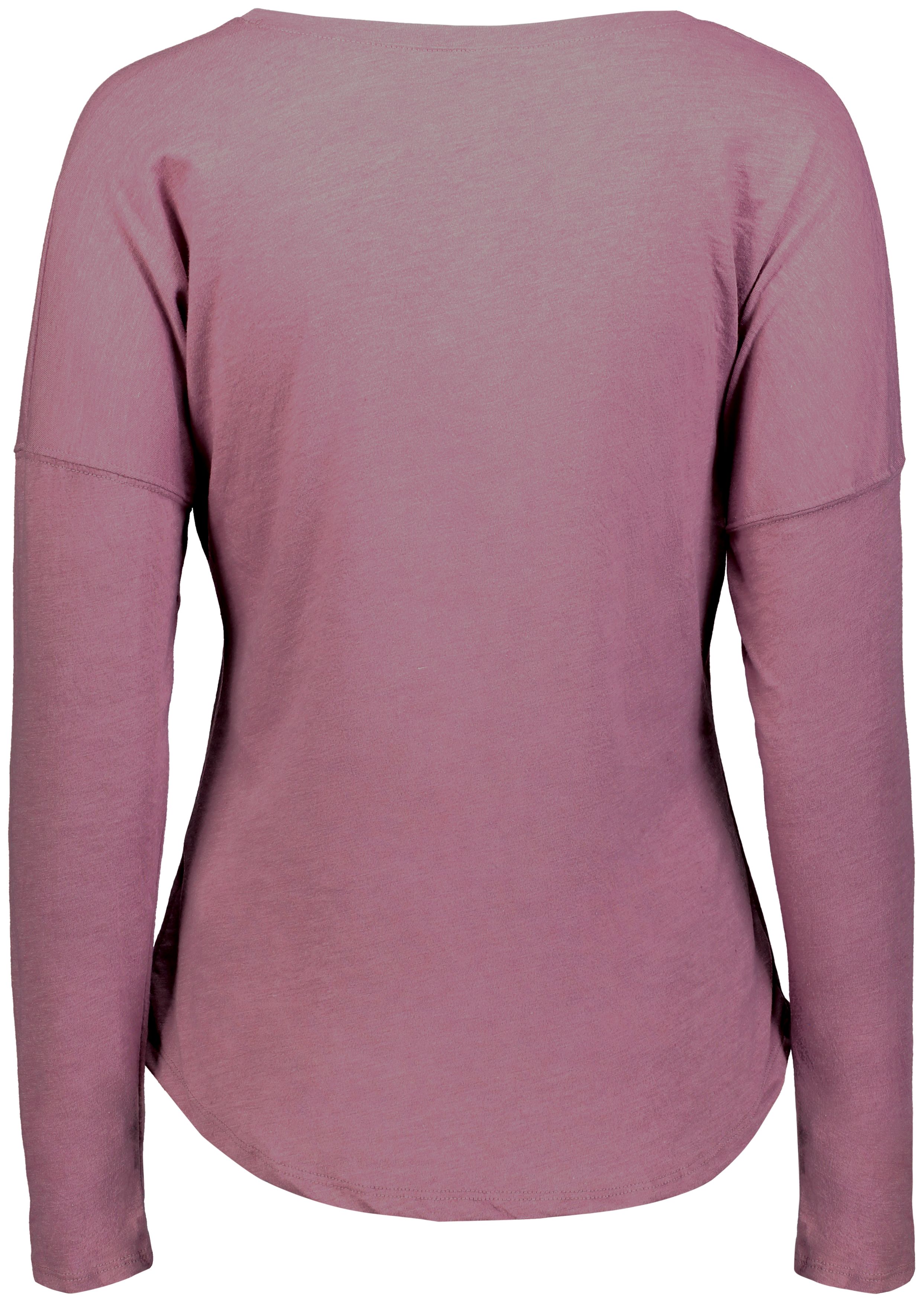3077 Augusta Sportswear Womens Lux Triblend Long Sleeve T-Shirt - Back Image