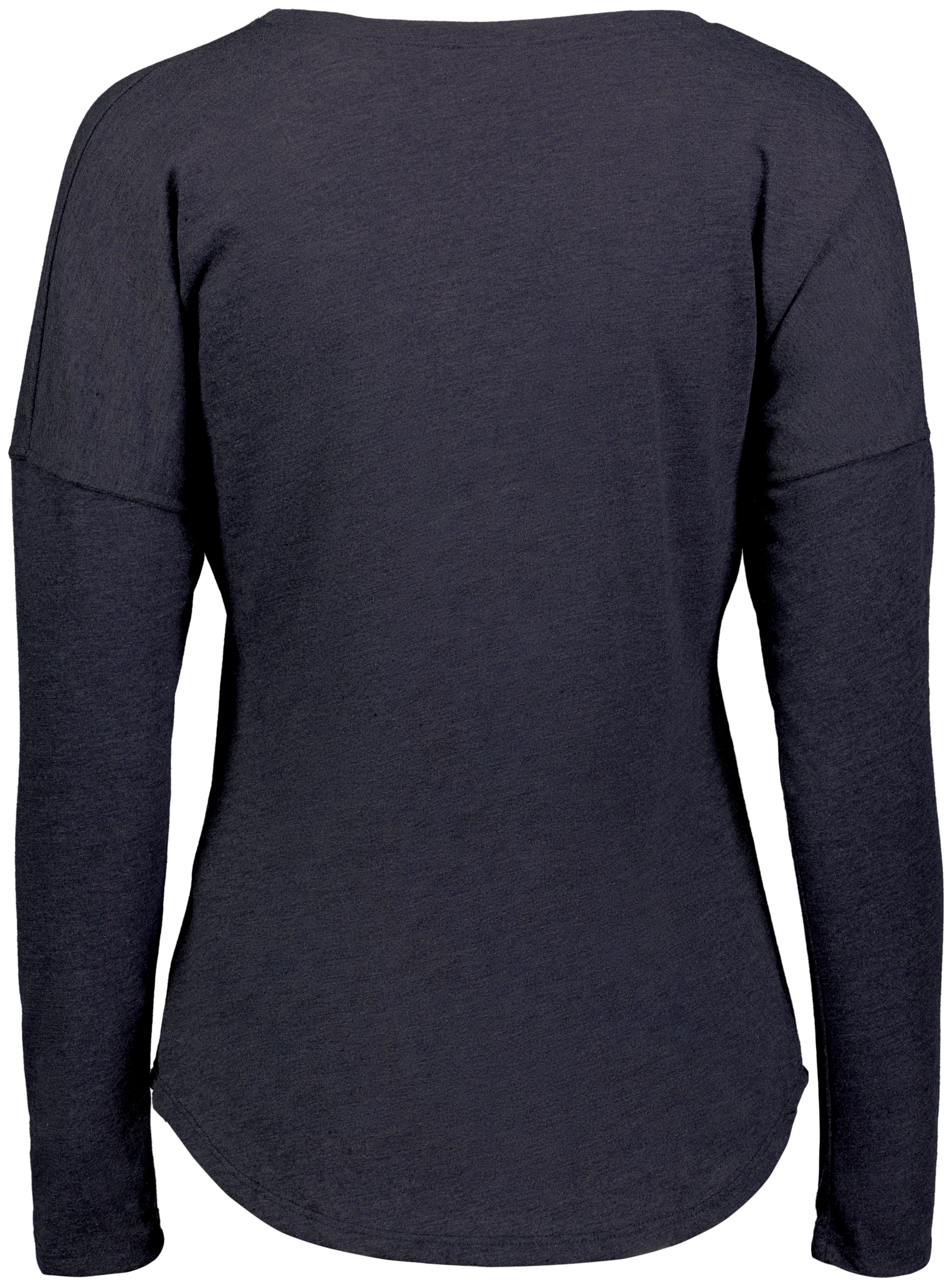 3077 Augusta Sportswear Womens Lux Triblend Long Sleeve T-Shirt 3077 Augusta Sportswear Womens Lux Triblend Long Sleeve T-Shirt - Back Image