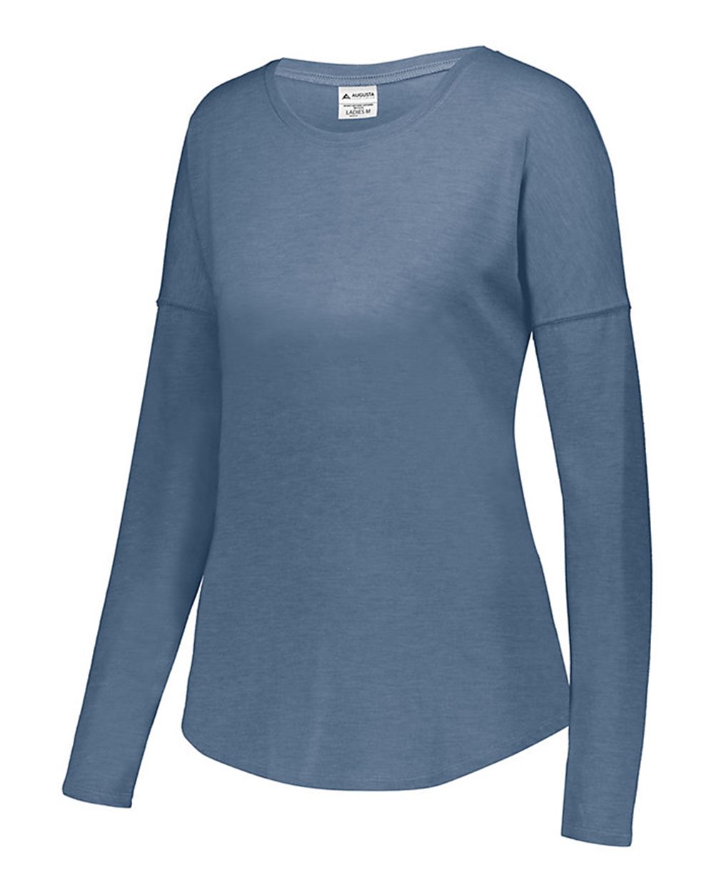 3077 Augusta Sportswear Womens Lux Triblend Long Sleeve T-Shirt - Siide Image