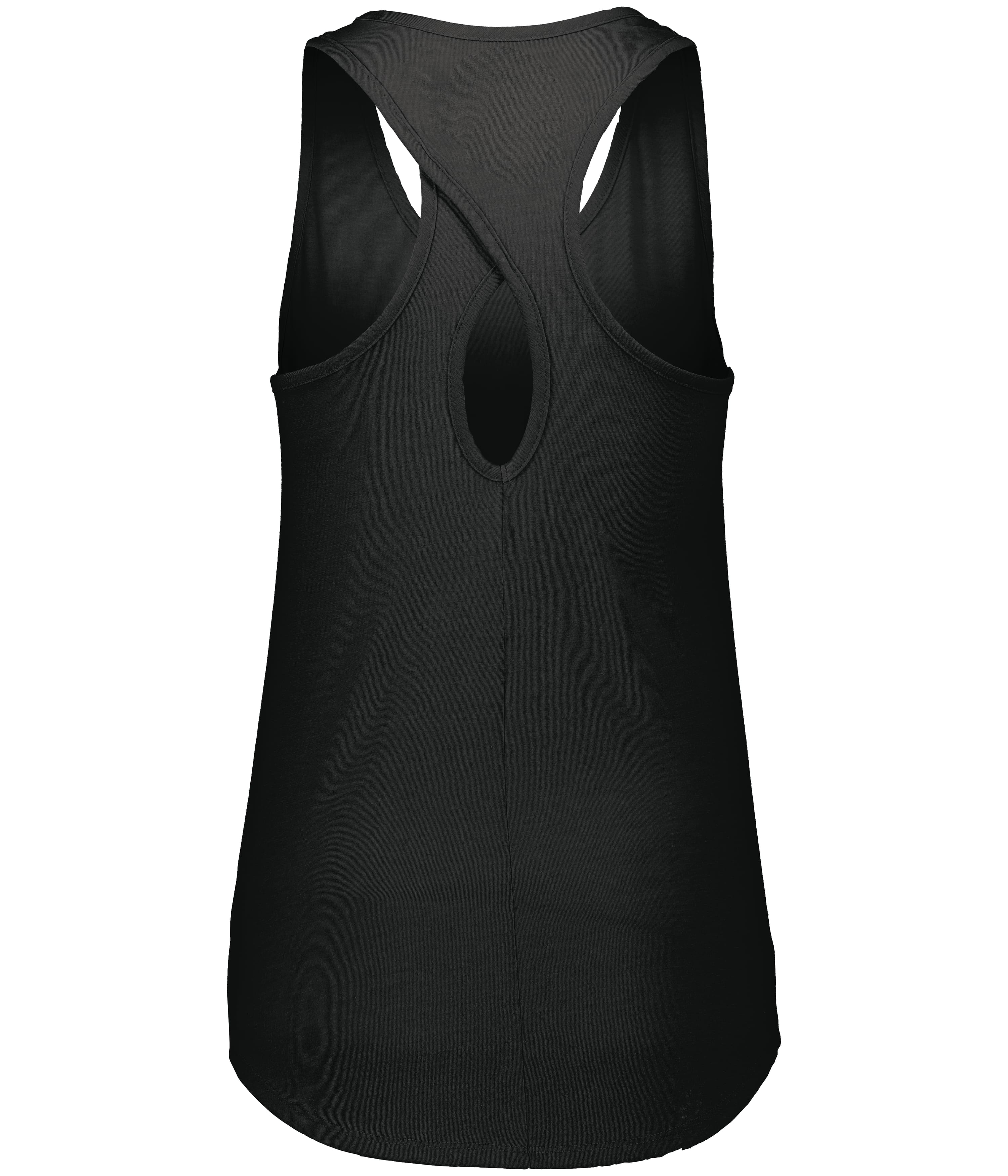 3079 Augusta Sportswear Girls Lux Triblend Tank Top - Back Image