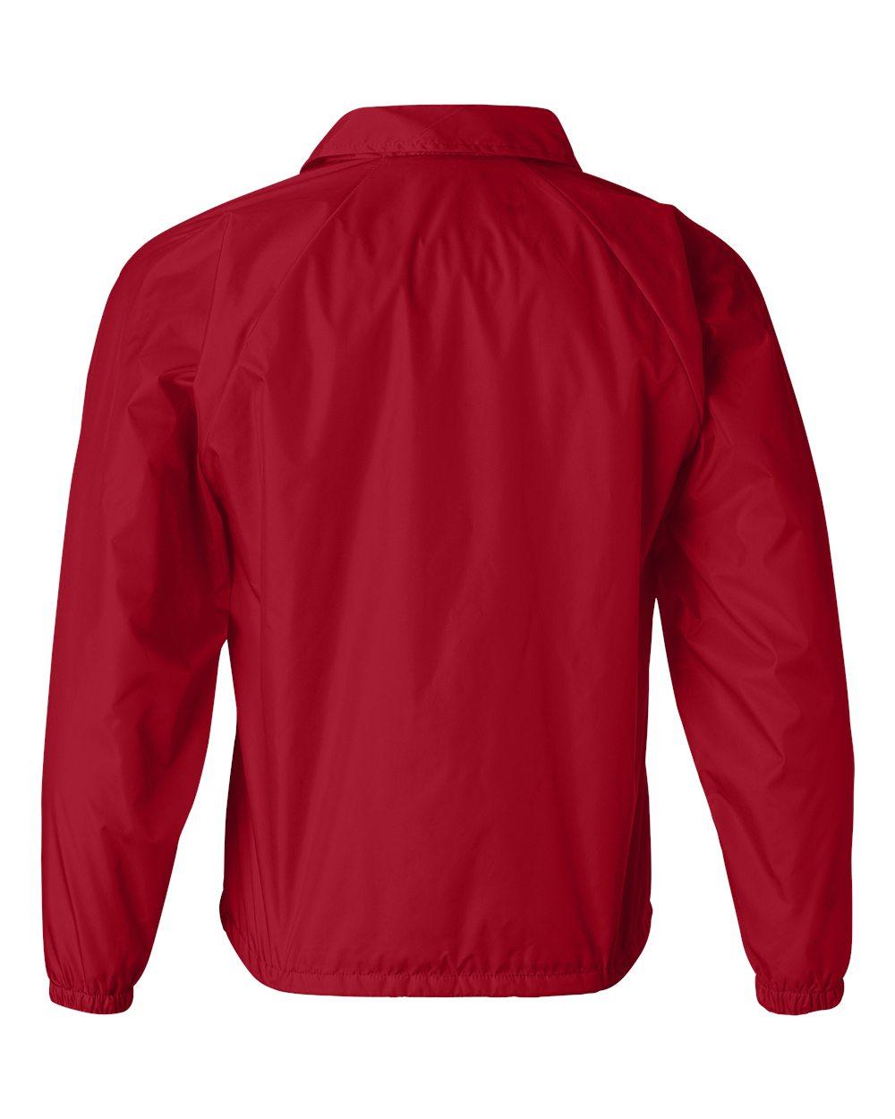 3100 Augusta Sportswear NYLON COACHS JACKET/LINED 3100 Augusta Sportswear NYLON COACHS JACKET/LINED - Back Image
