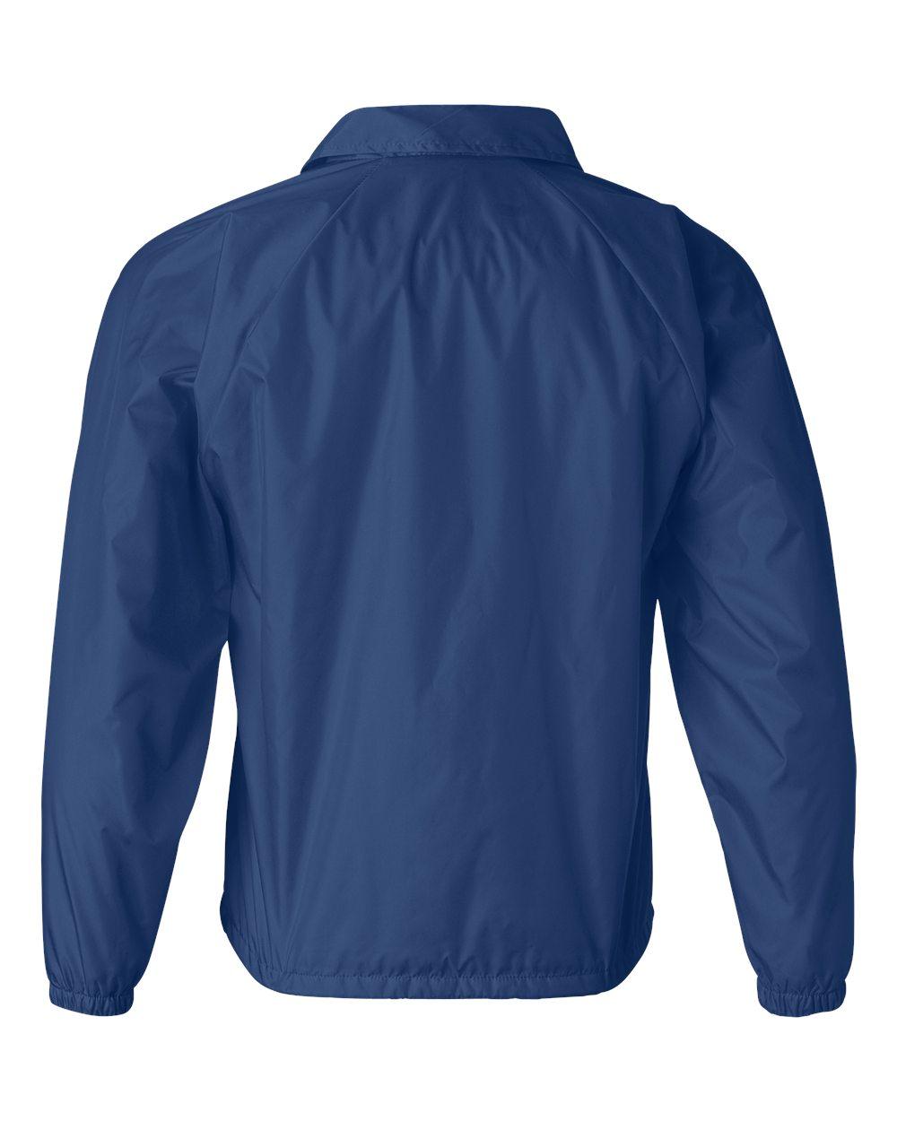 3100 Augusta Sportswear NYLON COACHS JACKET/LINED 3100 Augusta Sportswear NYLON COACHS JACKET/LINED - Back Image