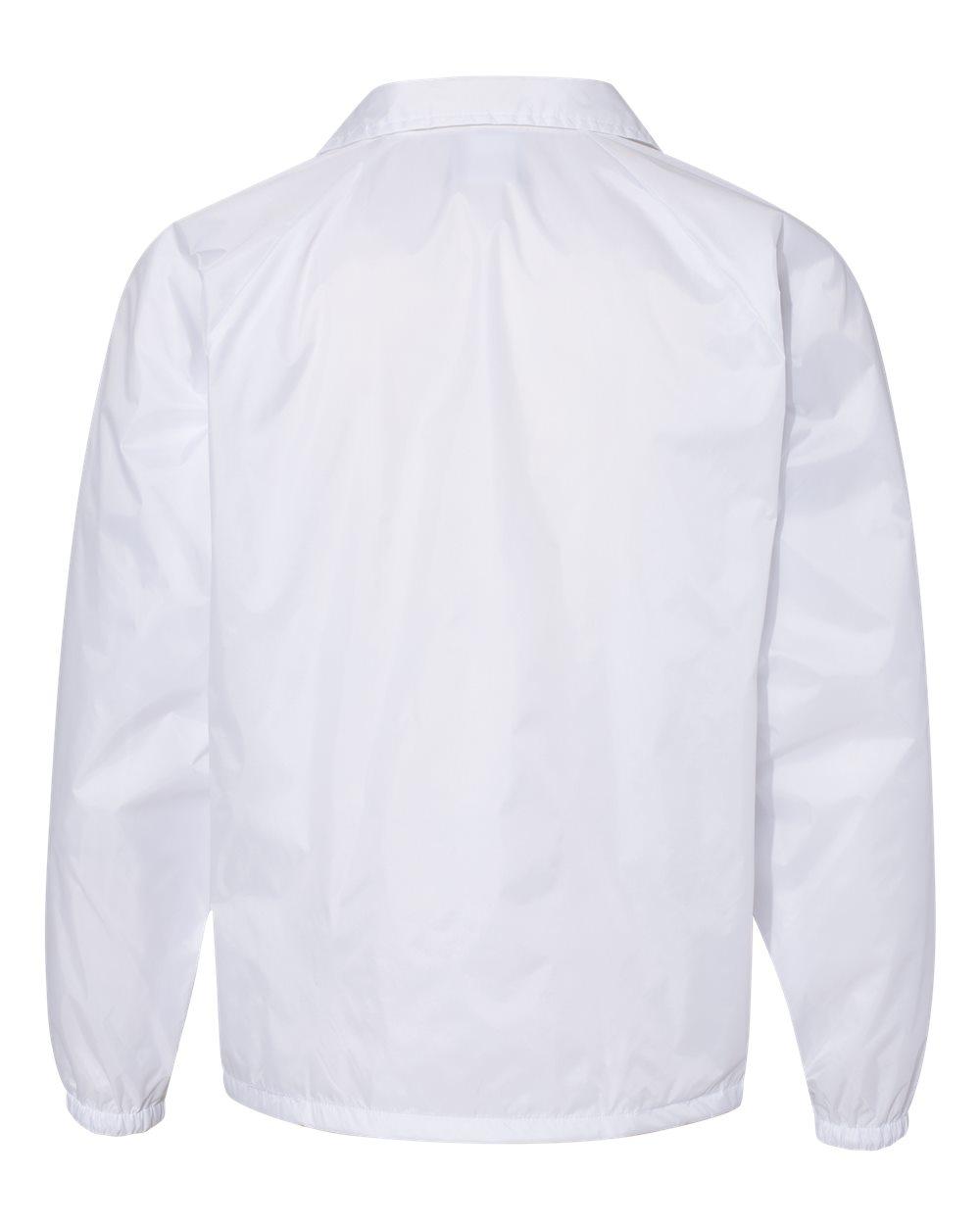 3100 Augusta Sportswear NYLON COACHS JACKET/LINED 3100 Augusta Sportswear NYLON COACHS JACKET/LINED - Back Image