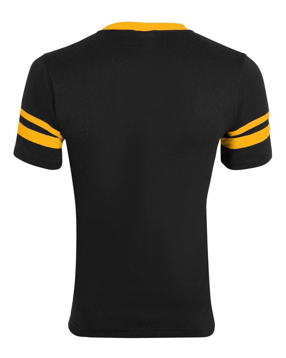 360 Augusta Sportswear Adult Sleeve Stripe Jersey - Back Image
