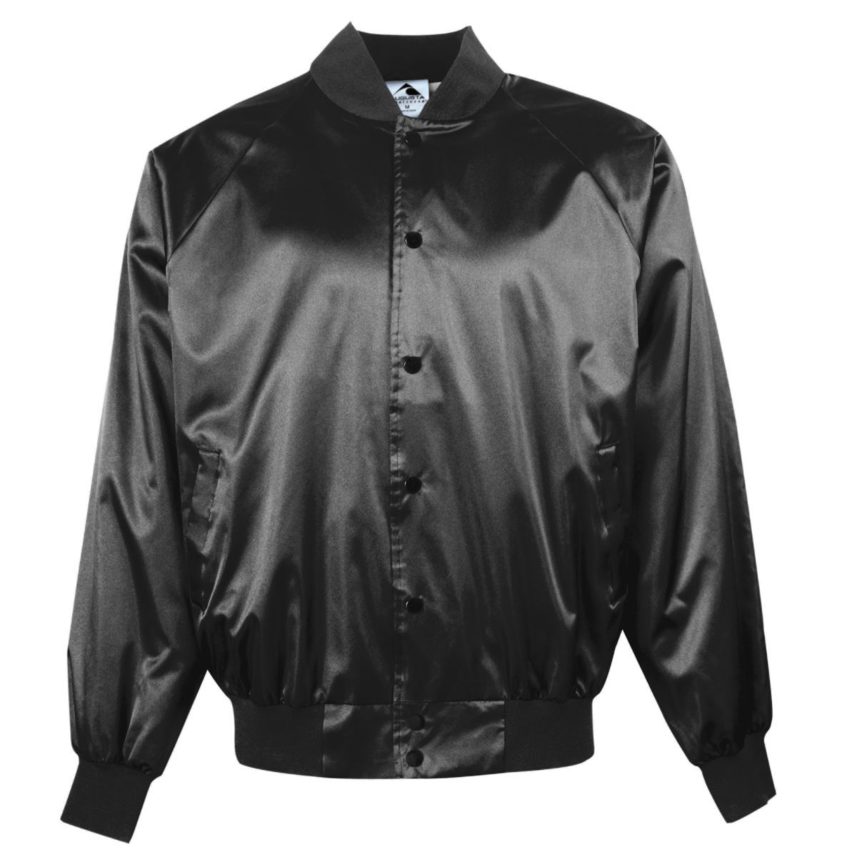 3600 Augusta Sportswear SATIN BASEBALL JACKET/SOLID TRIM 3600 Augusta Sportswear SATIN BASEBALL JACKET/SOLID TRIM