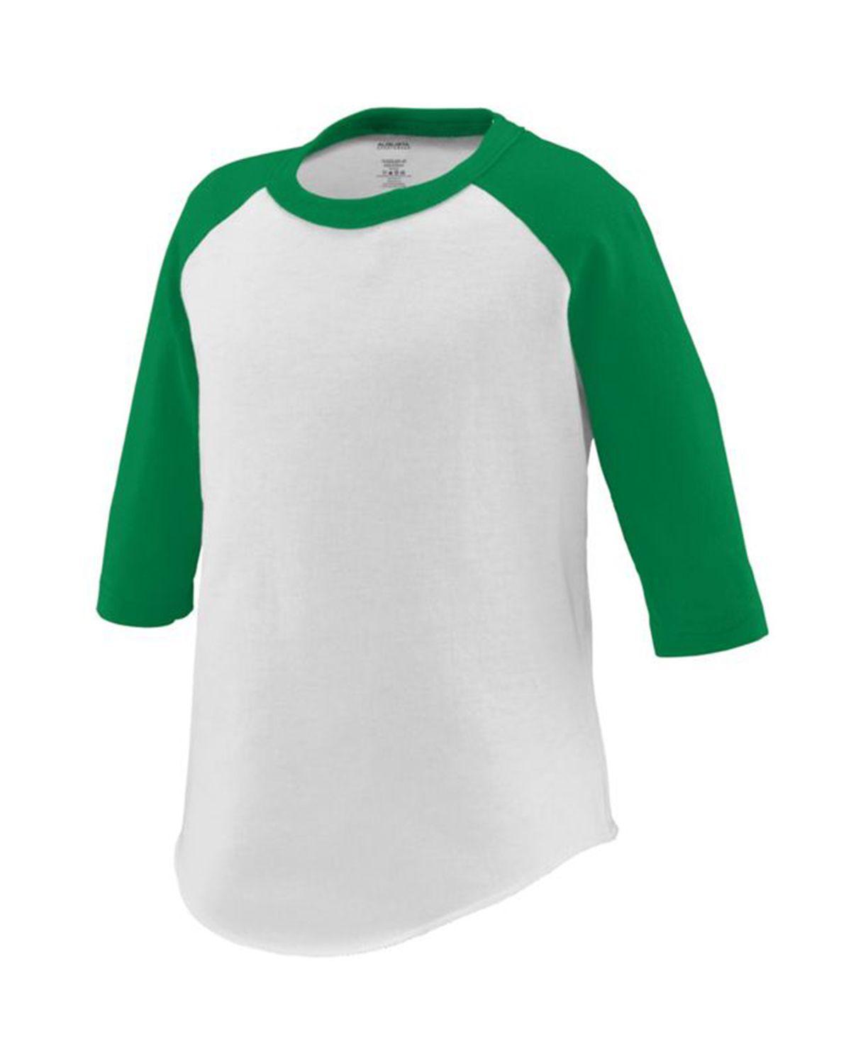422 Augusta Sportswear Toddler Three-Quarter Sleeve Baseball Jersey