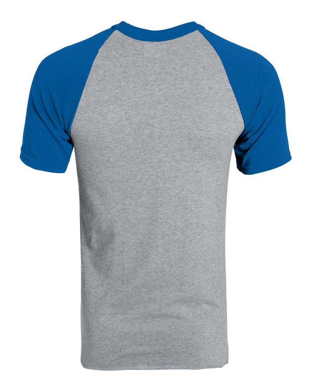 424 Augusta Sportswear YOUTH SHORT SLEEVE BASEBALL JERSEY - Back Image
