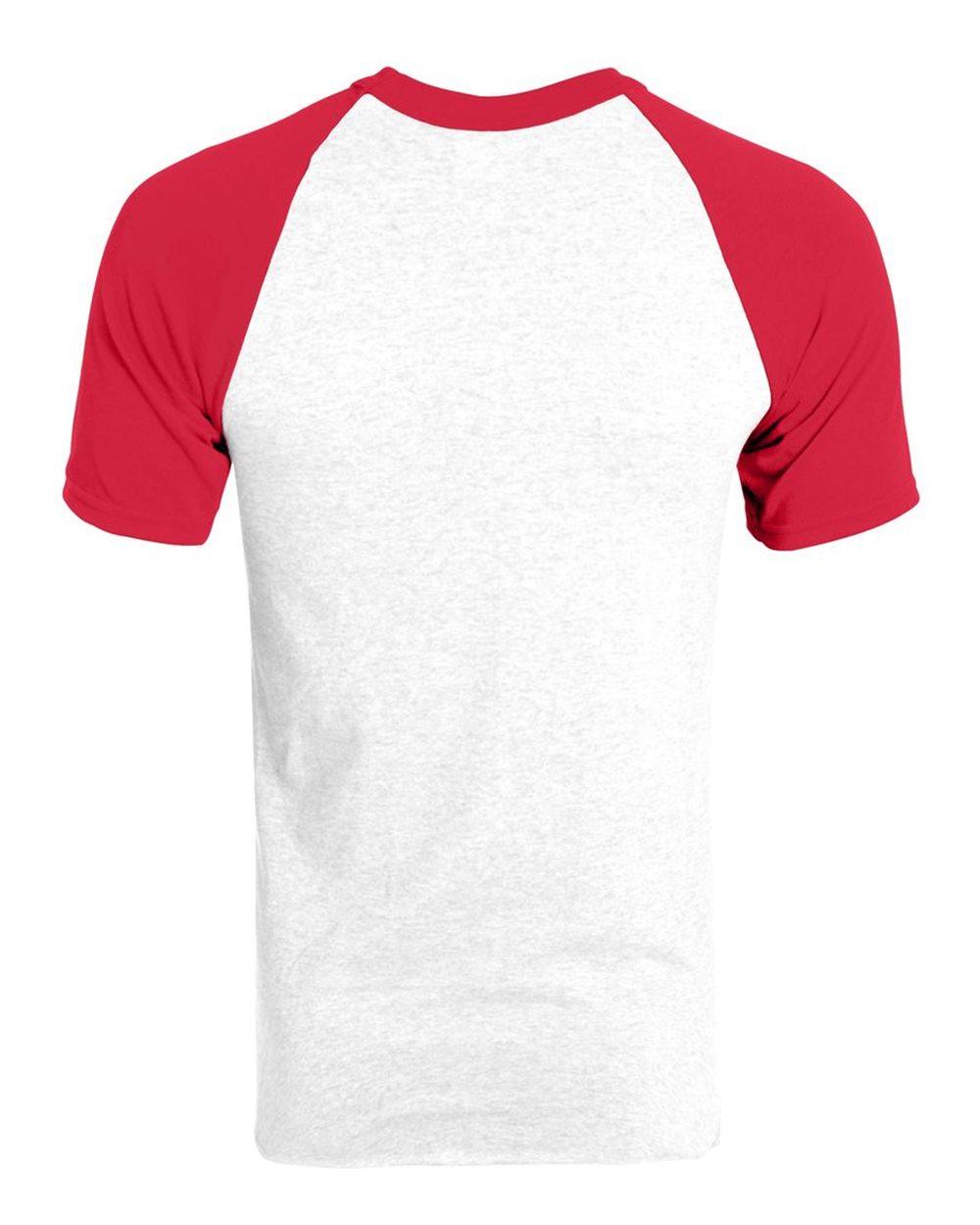 424 Augusta Sportswear YOUTH SHORT SLEEVE BASEBALL JERSEY - Back Image