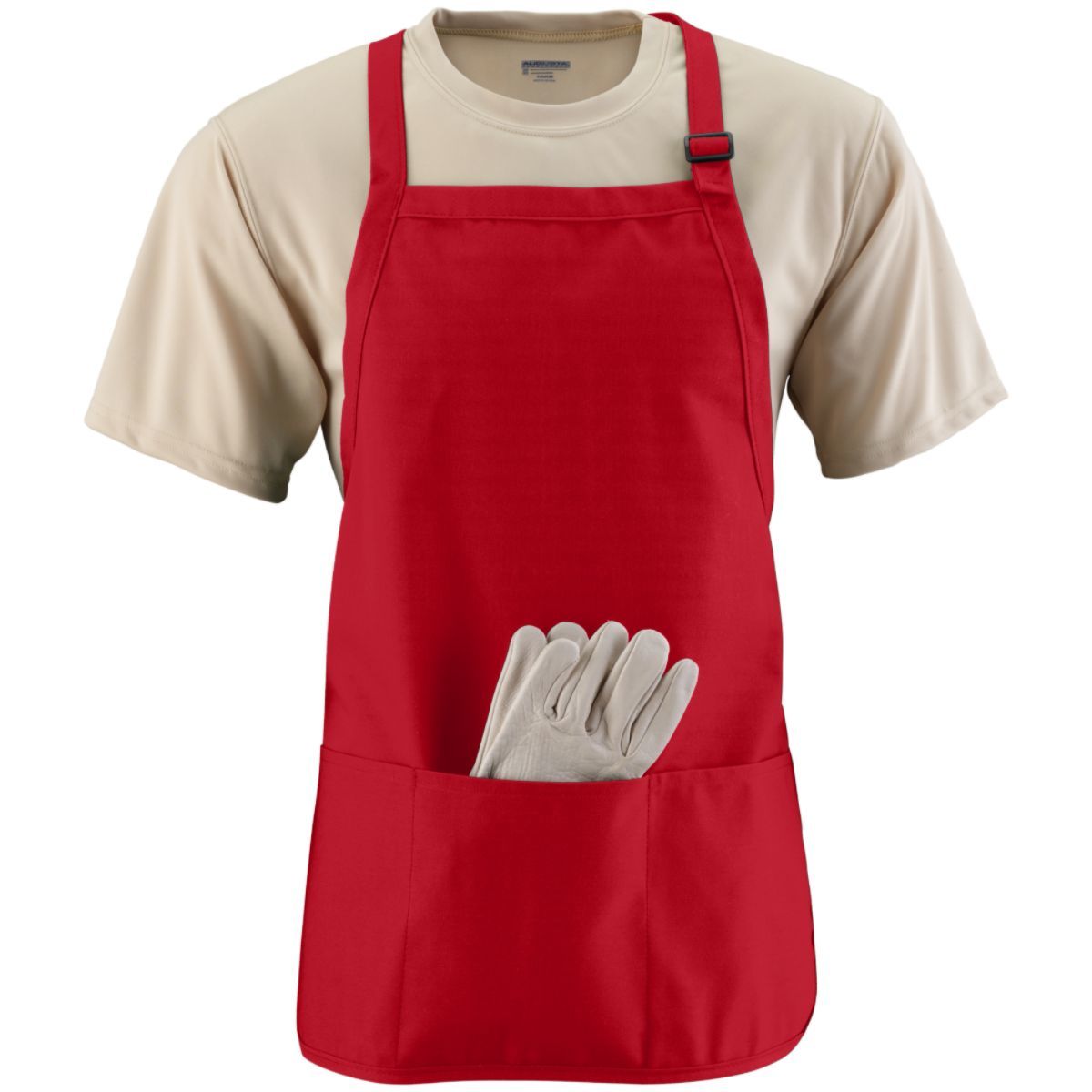 4250 Augusta Sportswear Medium Length Apron with Pouch 4250 Augusta Sportswear Medium Length Apron with Pouch