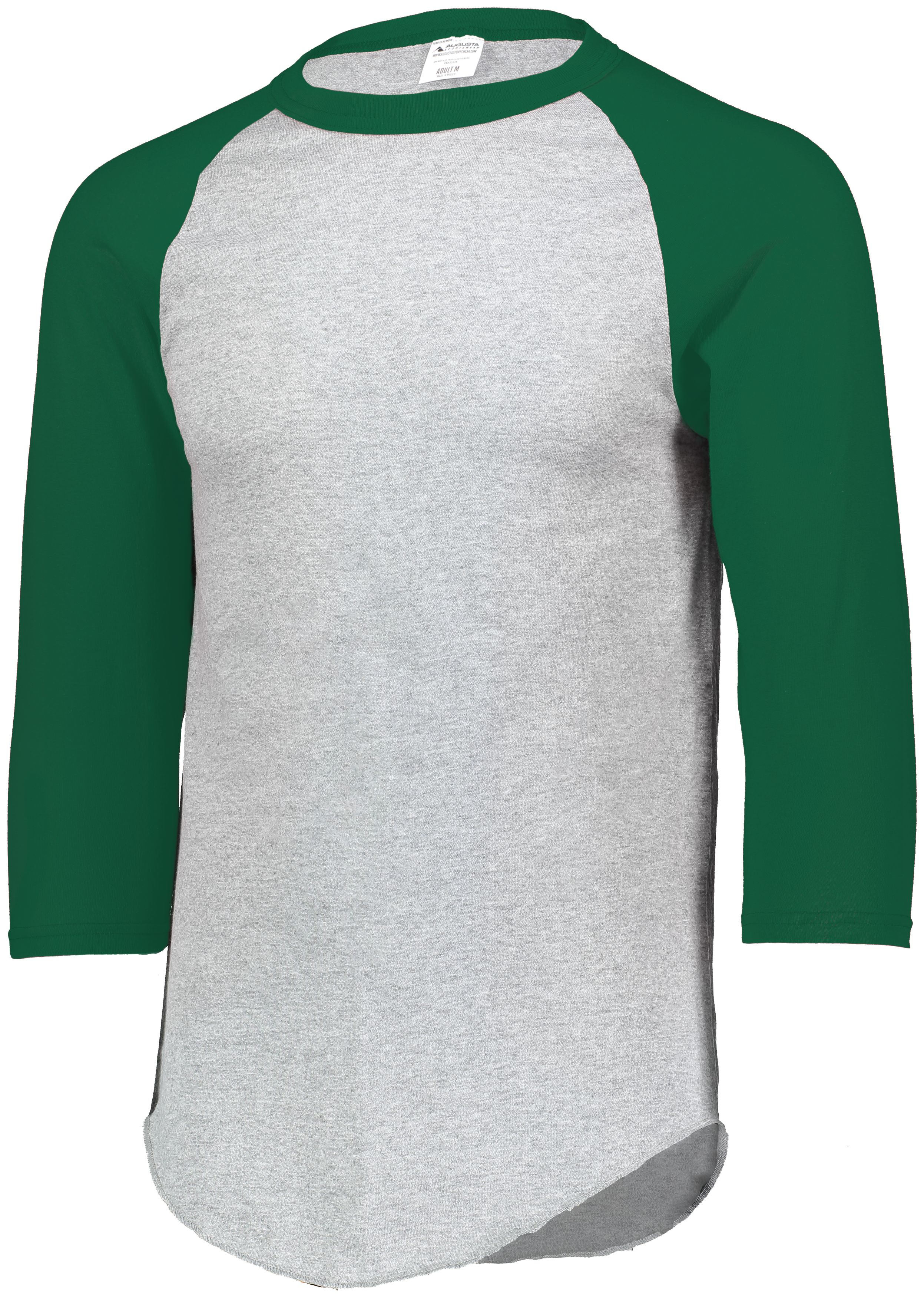 4421 Augusta Sportswear Youth Three-Quarter Sleeve Baseball Jersey - Back Image