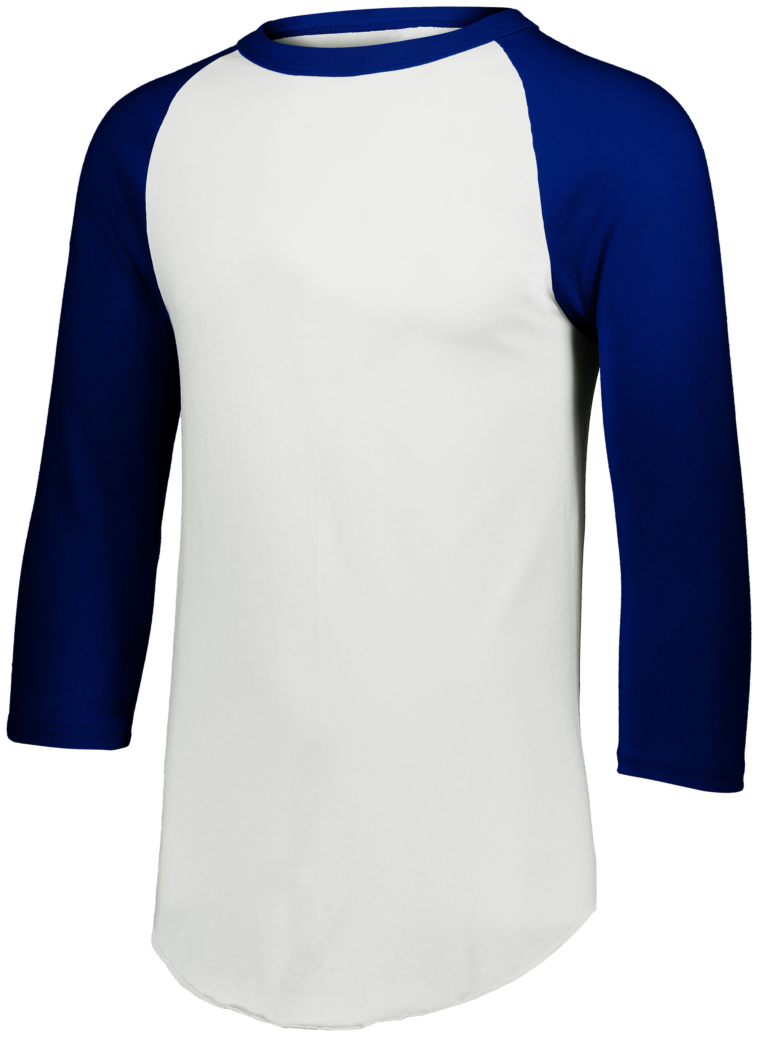 4421 Augusta Sportswear Youth Three-Quarter Sleeve Baseball Jersey