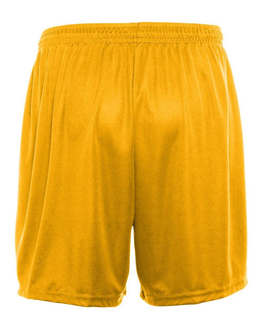 460 Augusta Sportswear Wicking Soccer Shorts with Piping - Back Image