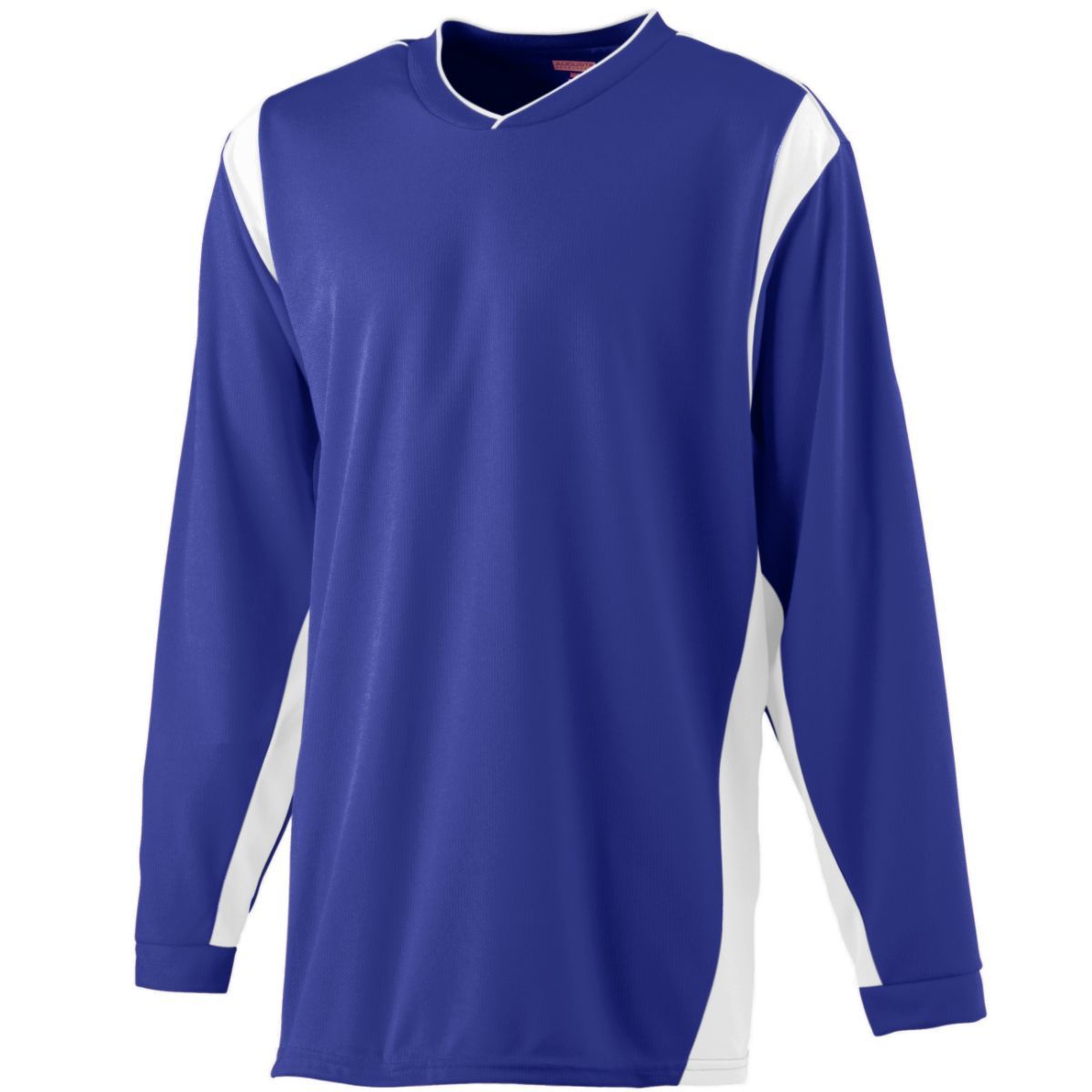 4600 Augusta Sportswear WICKING LONG SLEEVE WARMUP SHIRT - Siide Image