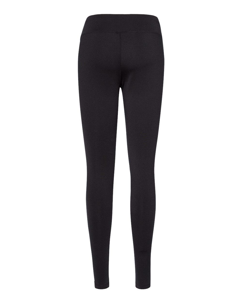 4820 Augusta Sportswear Womens Brushed Back Leggings - Back Image