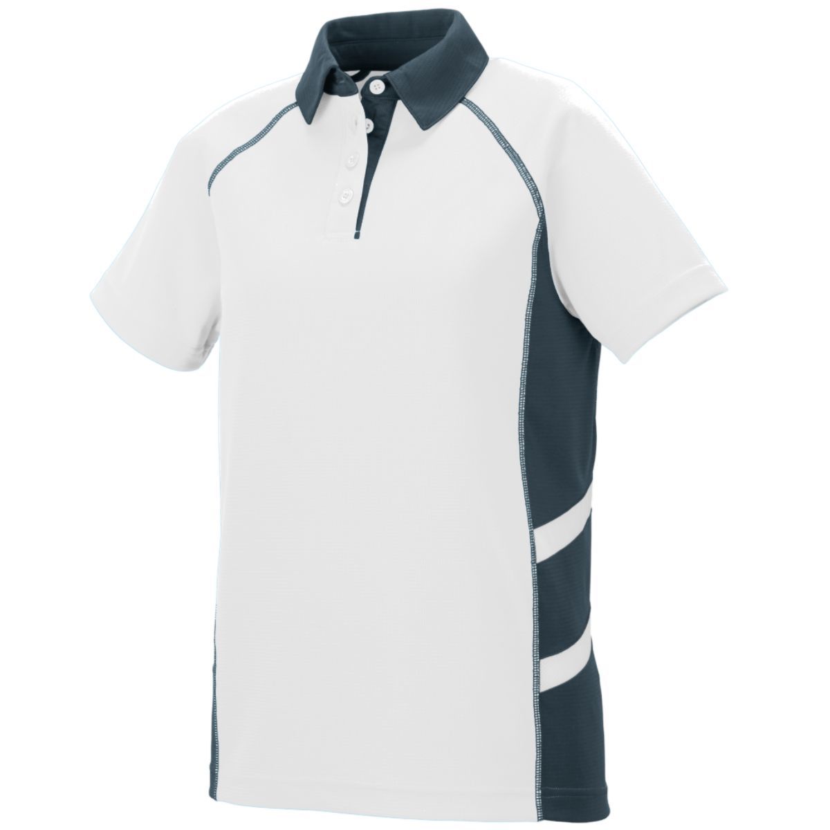 5027 Augusta Sportswear Ladies Oblique Polo - Back Image