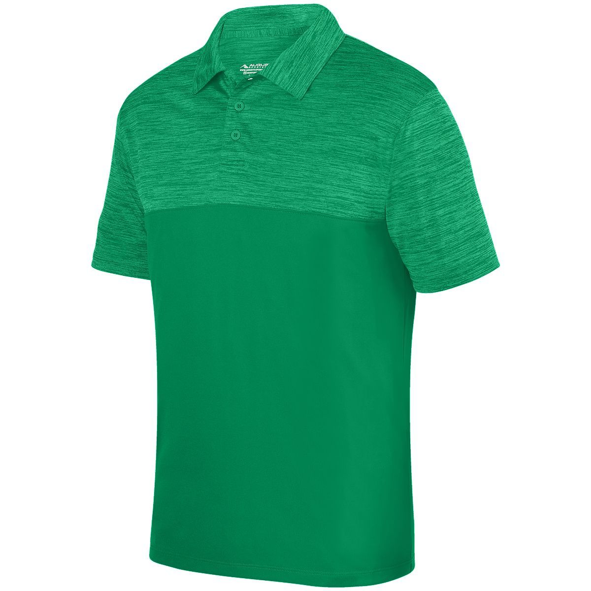 Augusta Sportswear Screen Print 5412 Shadow Tonal Heather Sport Shirt