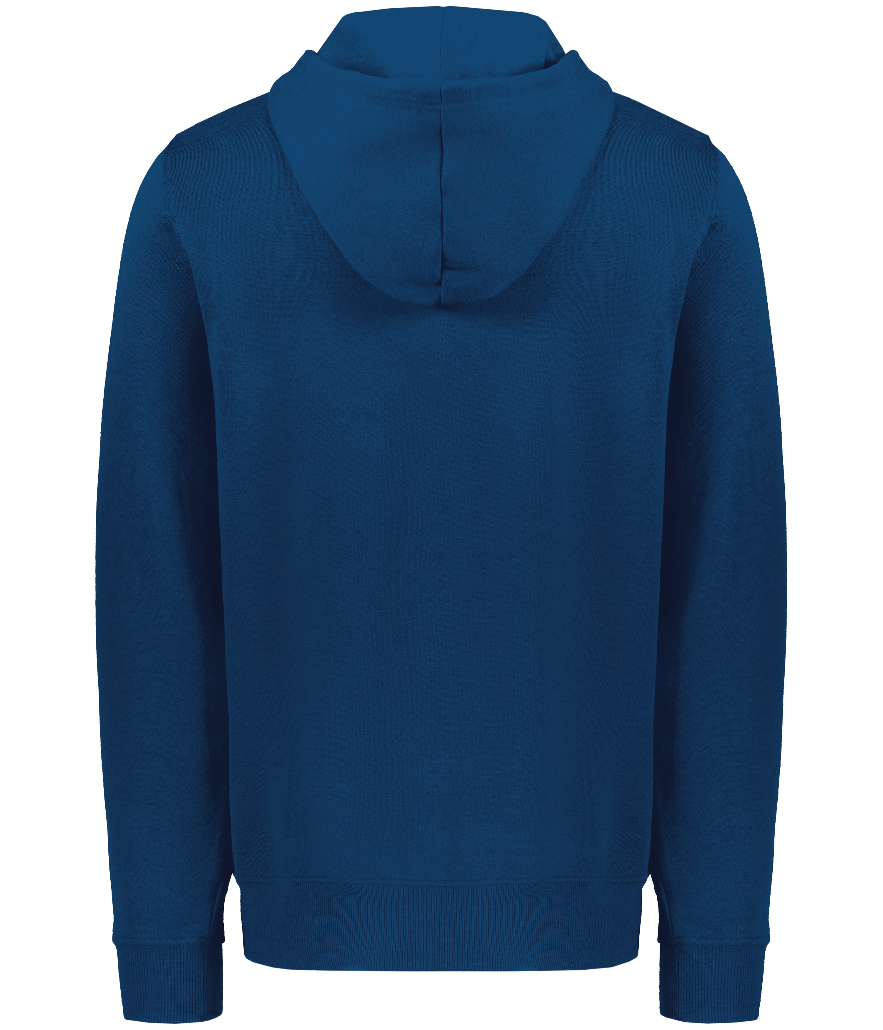 5418 Augusta Sportswear Adult 60/40 Fleece Full-Zip Hooded Sweatshirt - Back Image