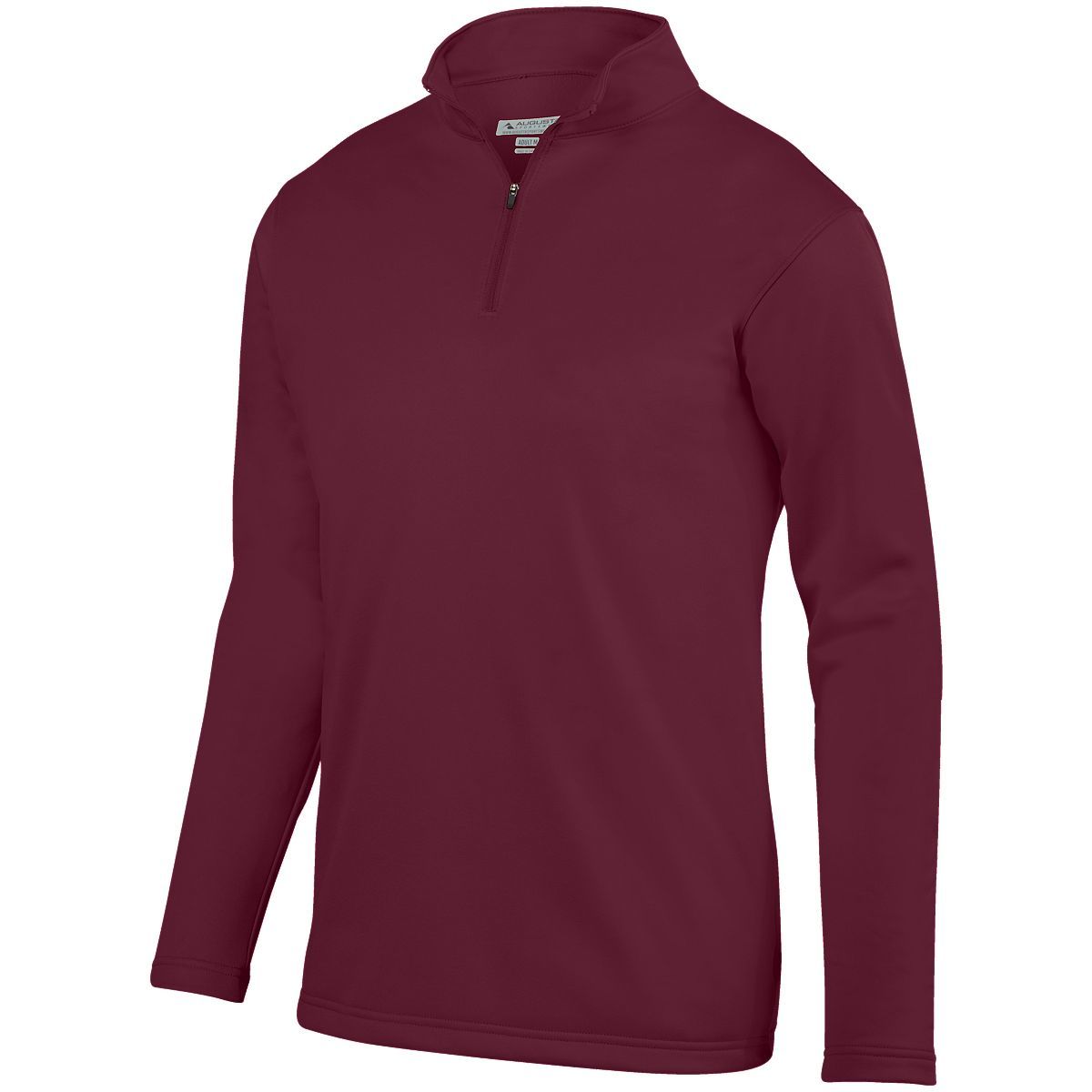 5508 Augusta Sportswear Youth Wicking Fleece Quarter-Zip Pullover - Back Image