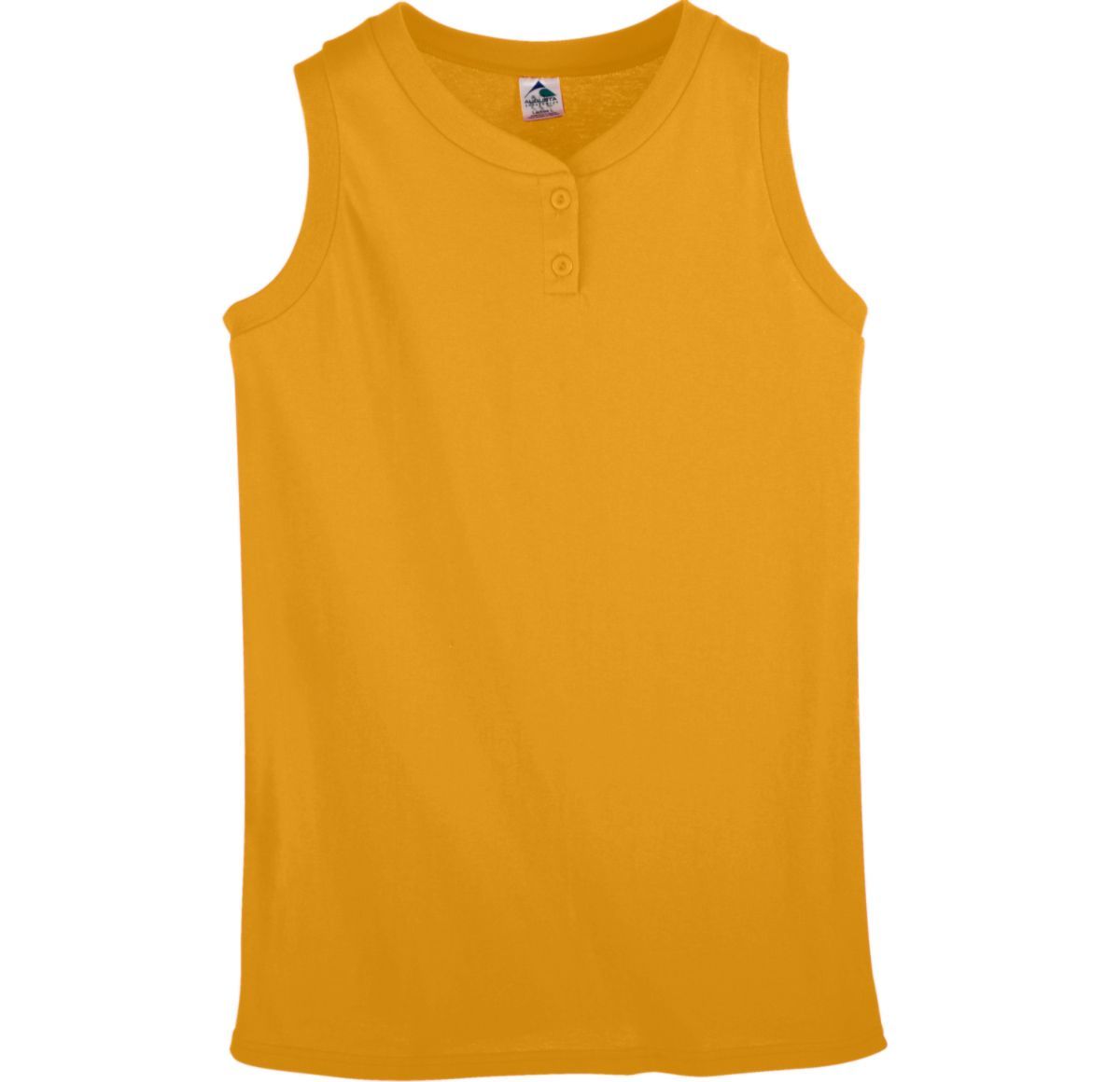 551 Augusta Sportswear Girls Sleeveless Two-Button Softball Jersey 551 Augusta Sportswear Girls Sleeveless Two-Button Softball Jersey