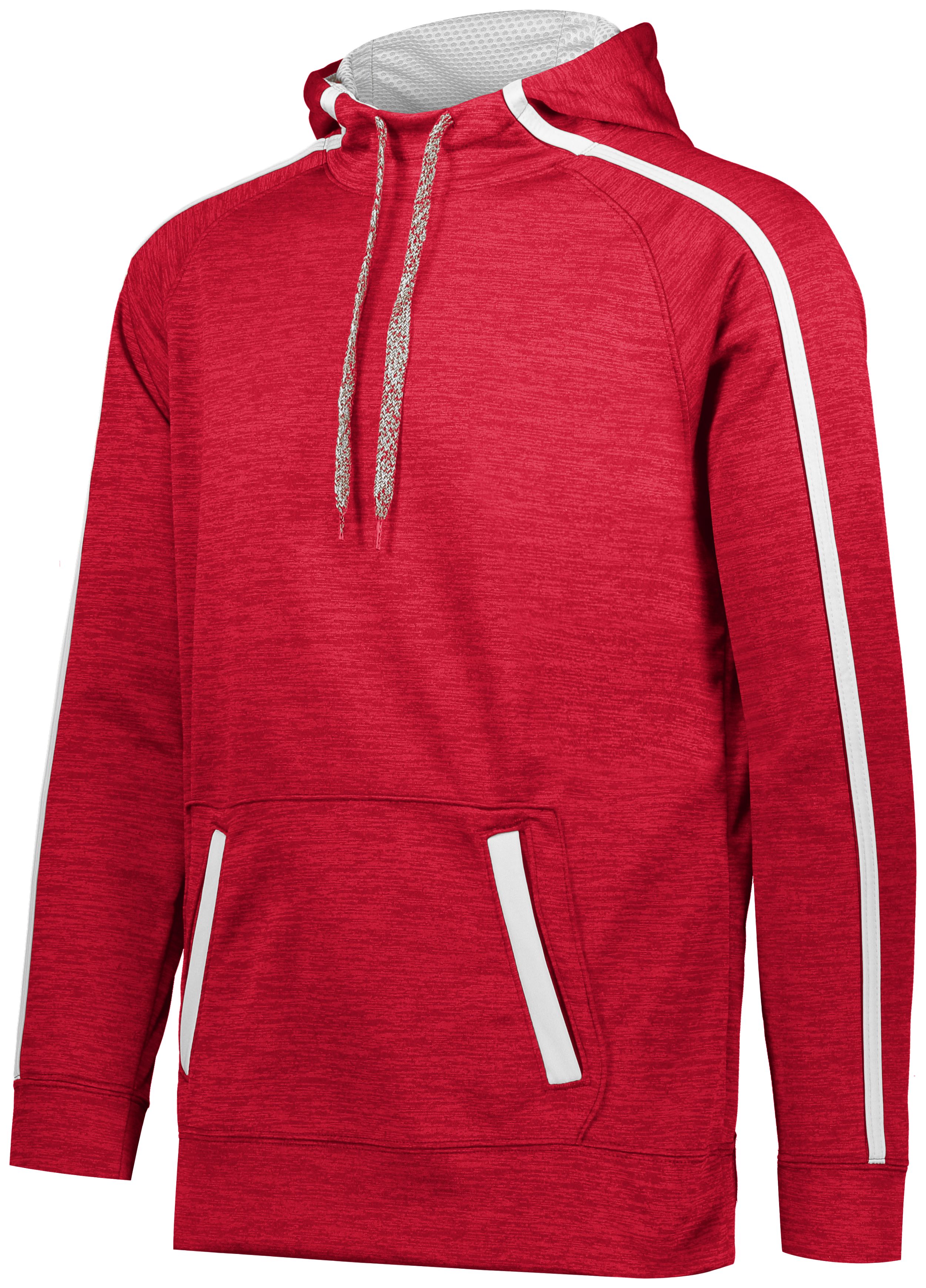5554 Augusta Sportswear STOKED TONAL HEATHER HOODIE