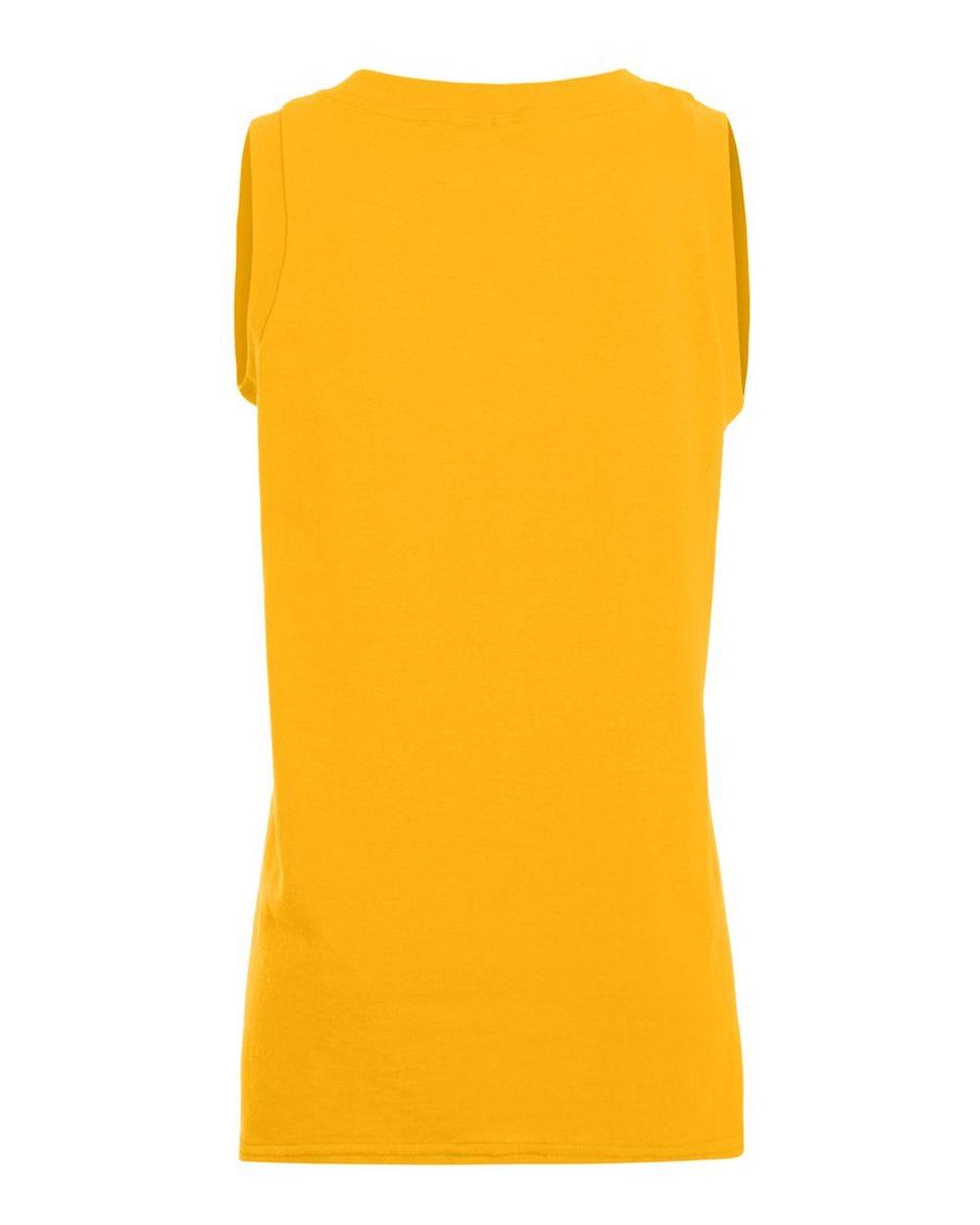 556 Augusta Sportswear Womens Sleeveless V-Neck Jersey - Back Image