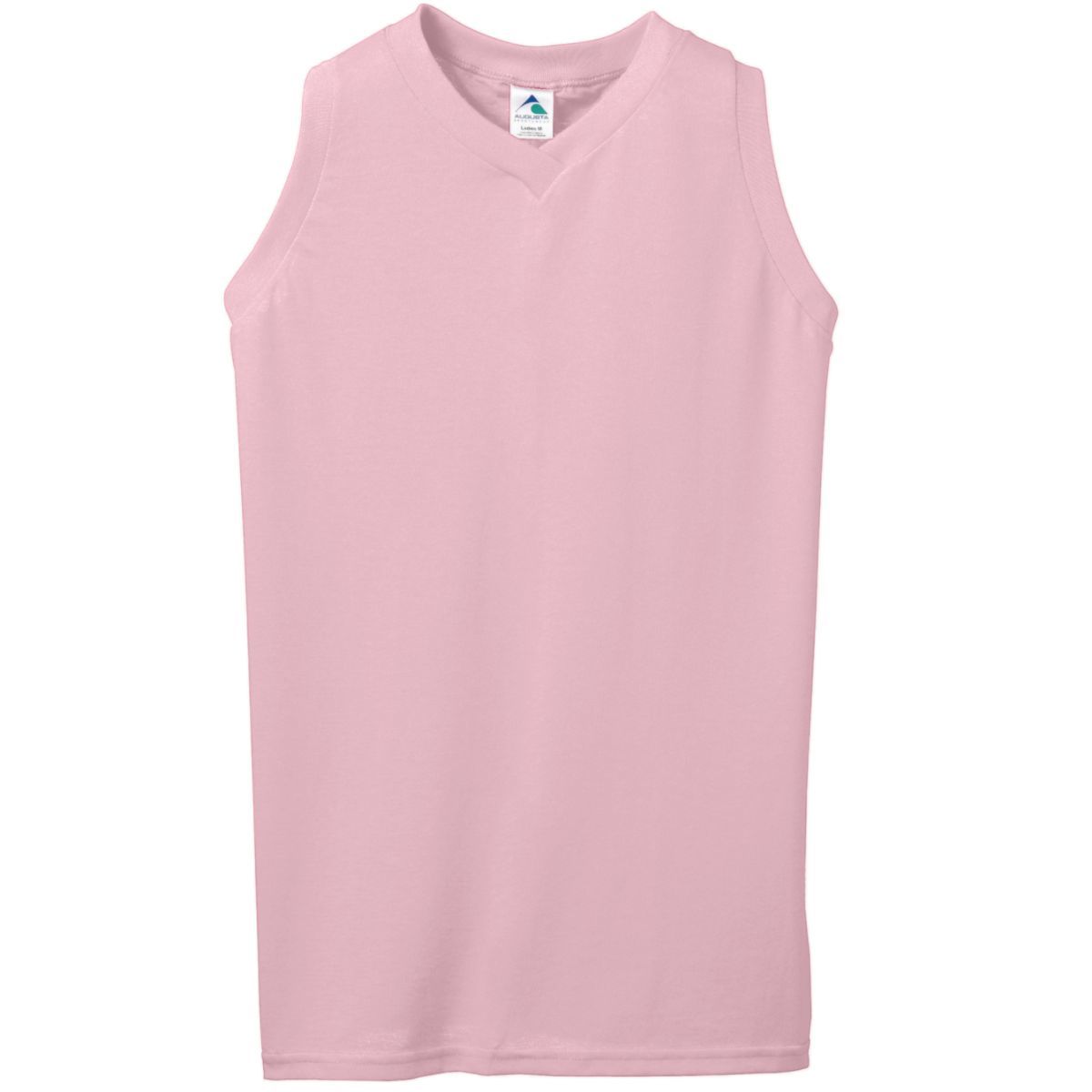 557 Augusta Sportswear Girls Sleeveless V-Neck Jersey