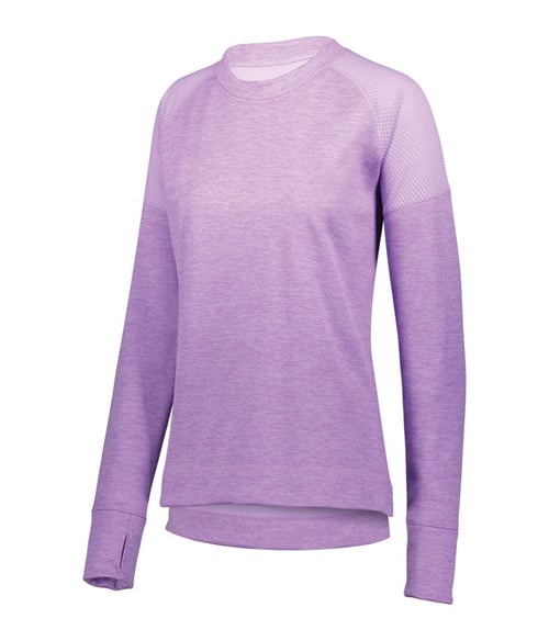 5575AU Augusta Sportswear Ladies Zoe Tonal Pullover