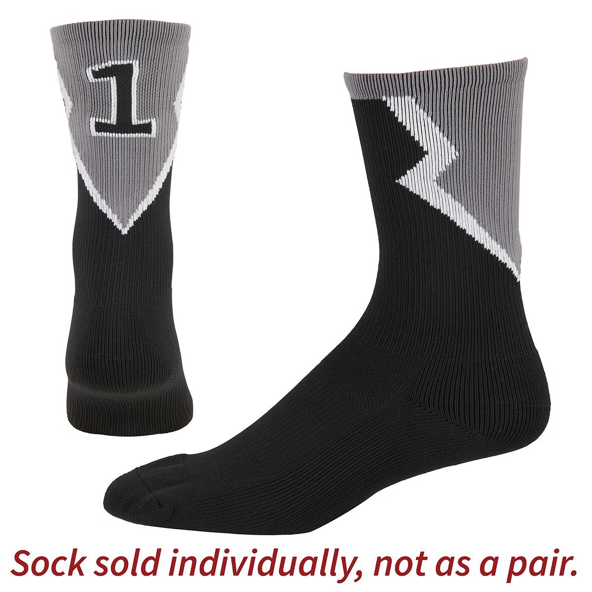 6097 Augusta Sportswear ADULT ROSTER SOCK - Siide Image