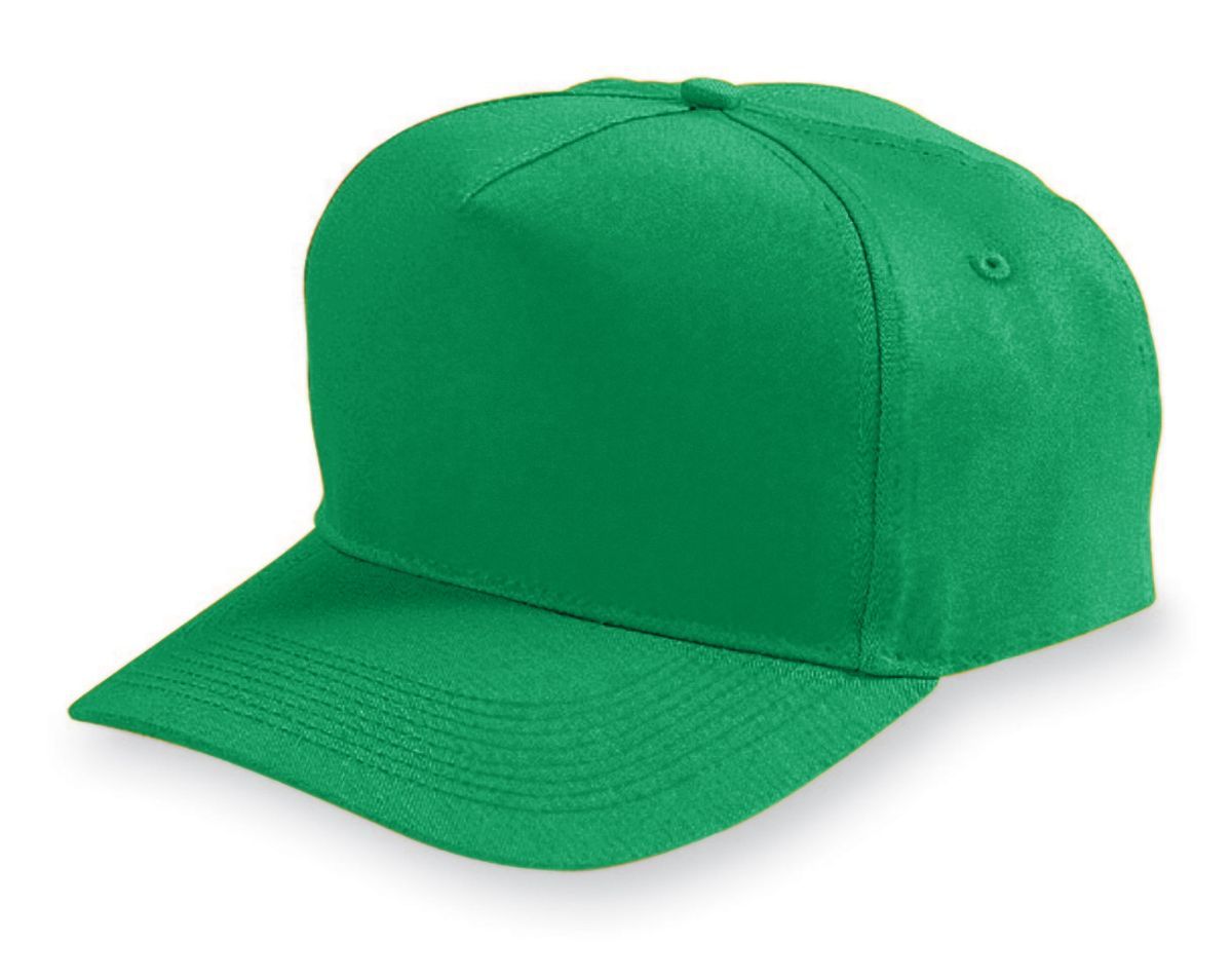 6202 Augusta Sportswear FIVE-PANEL COTTON TWILL CAP - Siide Image