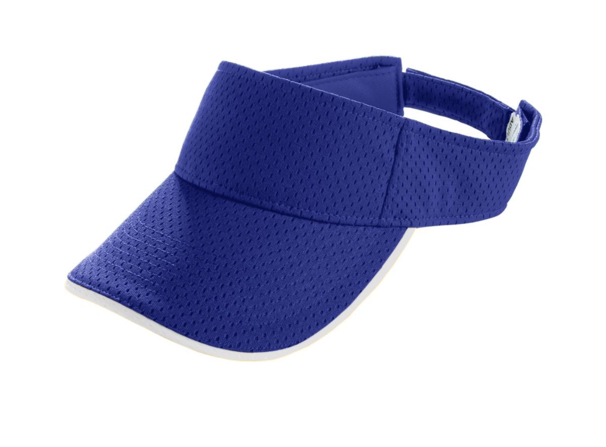 6223 Augusta Sportswear Athletic Mesh Two-Color Visor - Siide Image