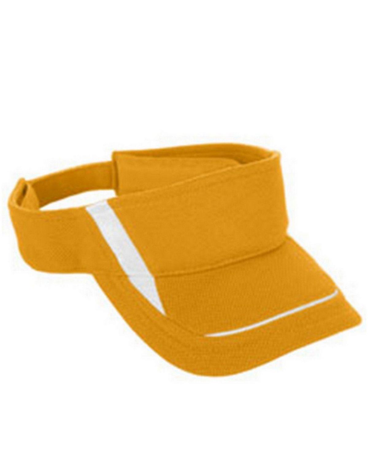 6276 Augusta Sportswear YOUTH ADJUSTABLE WICKING MESH EDGE VISOR Zoom Image