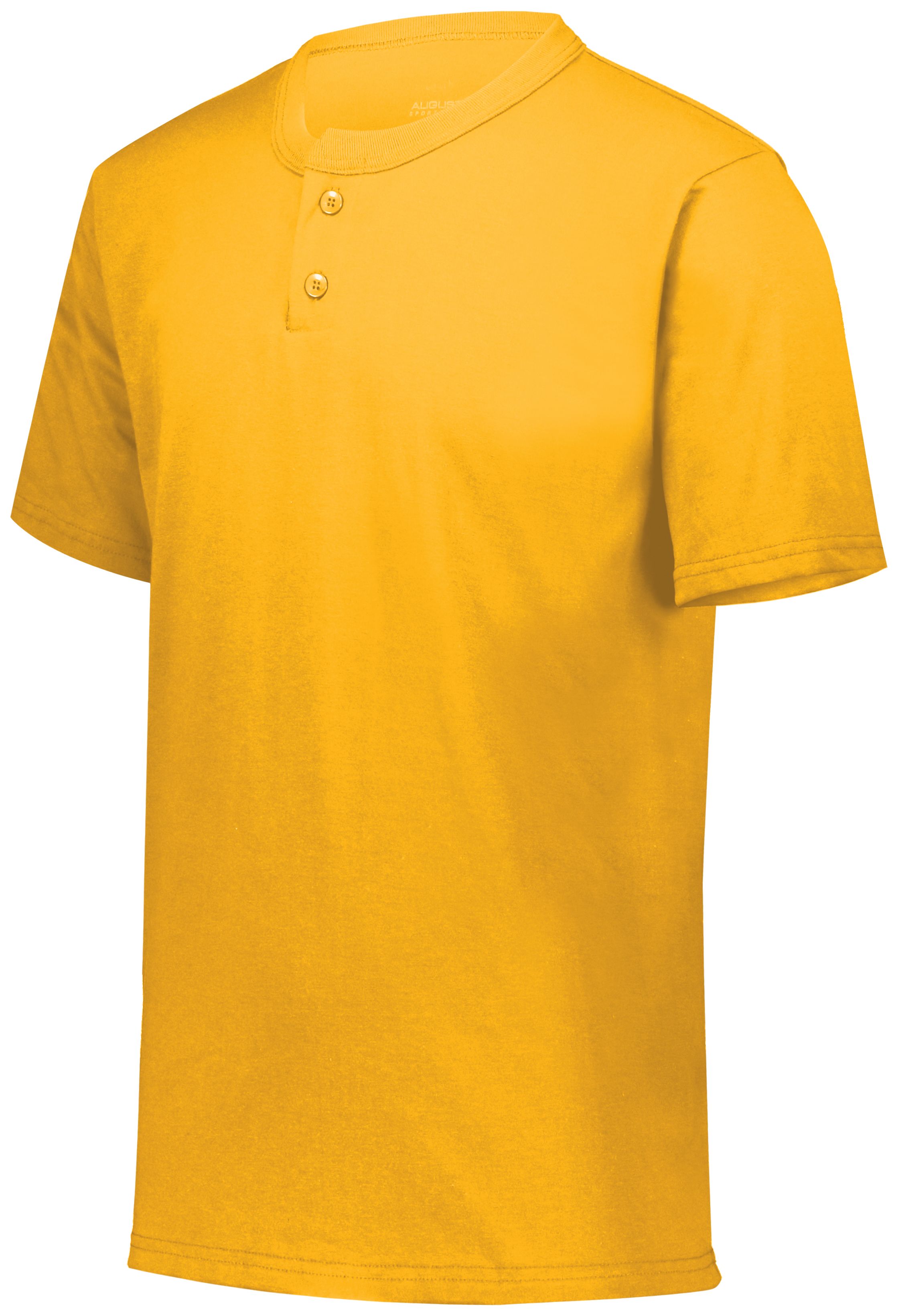643 Augusta Sportswear SIX-OUNCE TWO-BUTTON BASEBALL JERSEY - Siide Image