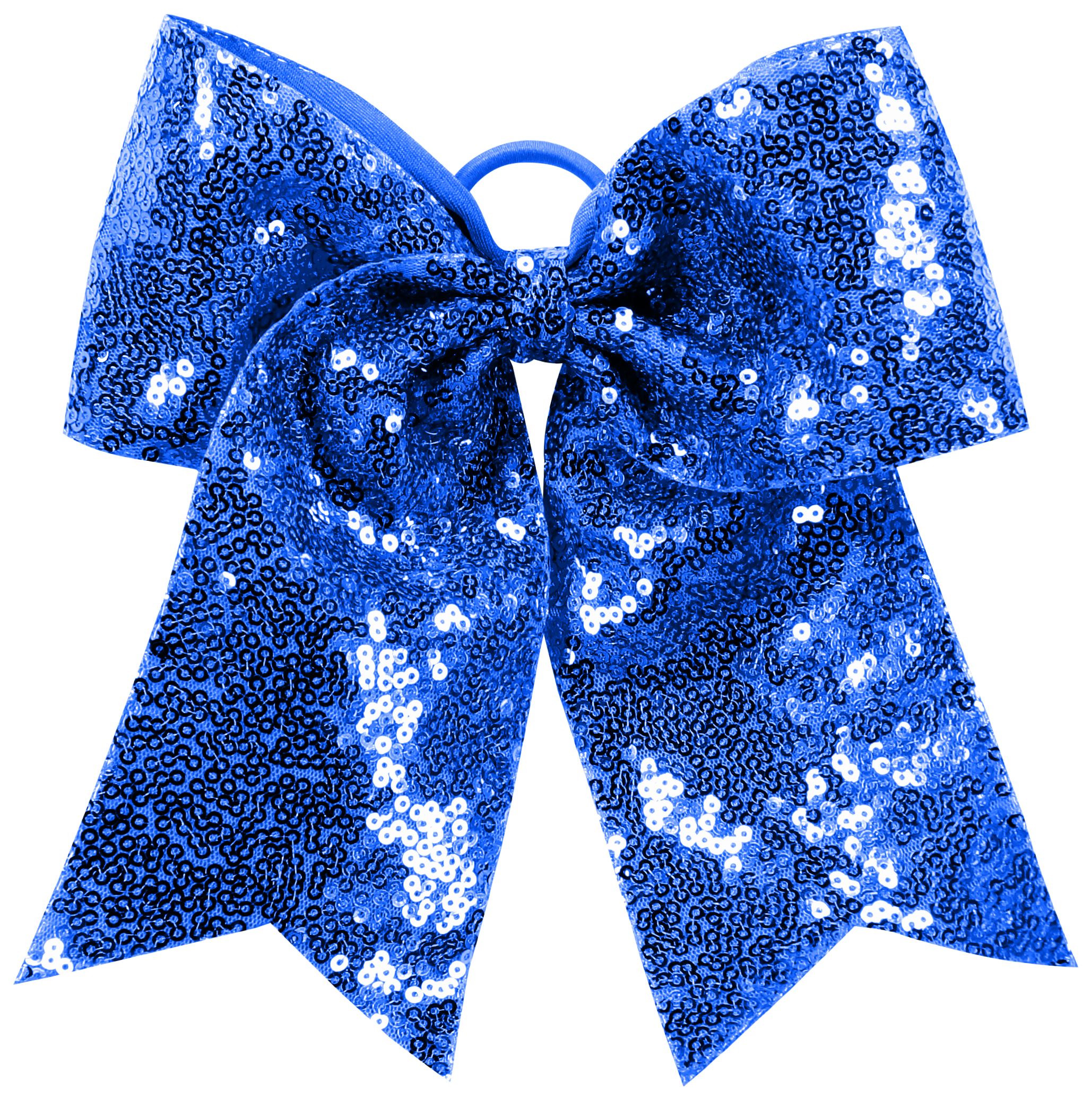 6702 Augusta Sportswear Sequin Cheer Hair Bow 6702 Augusta Sportswear Sequin Cheer Hair Bow - Back Image