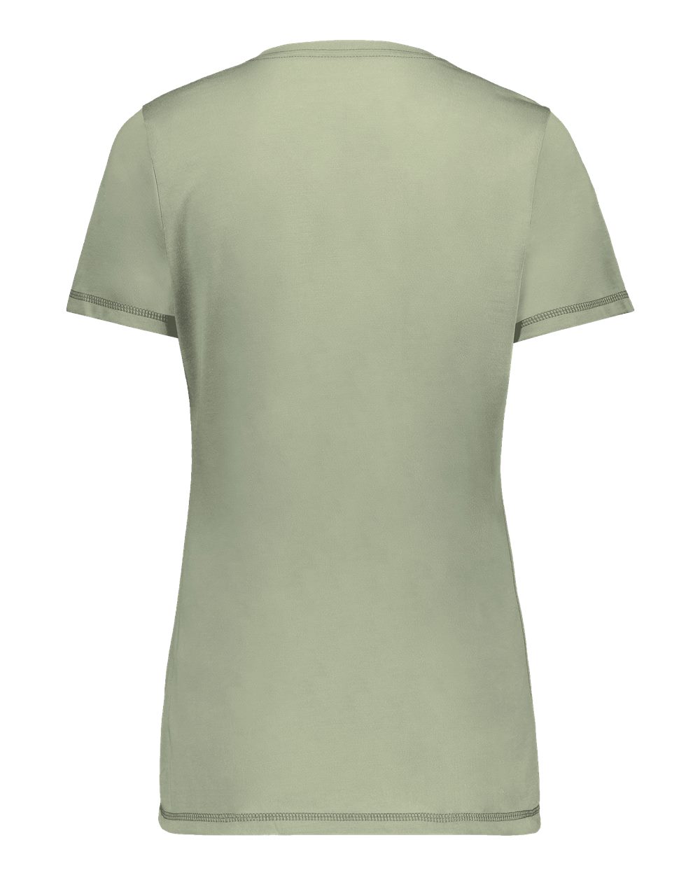 6844 Augusta Sportswear Ladies Super Soft-Spun Poly Tee 6844 Augusta Sportswear Ladies Super Soft-Spun Poly Tee - Back Image