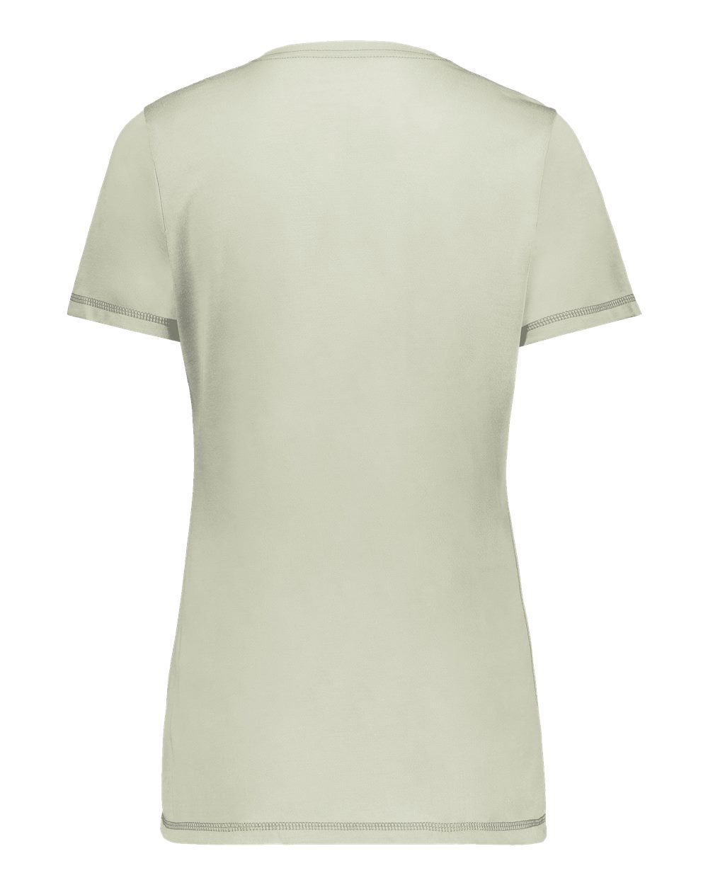 6844 Augusta Sportswear Ladies Super Soft-Spun Poly Tee - Back Image